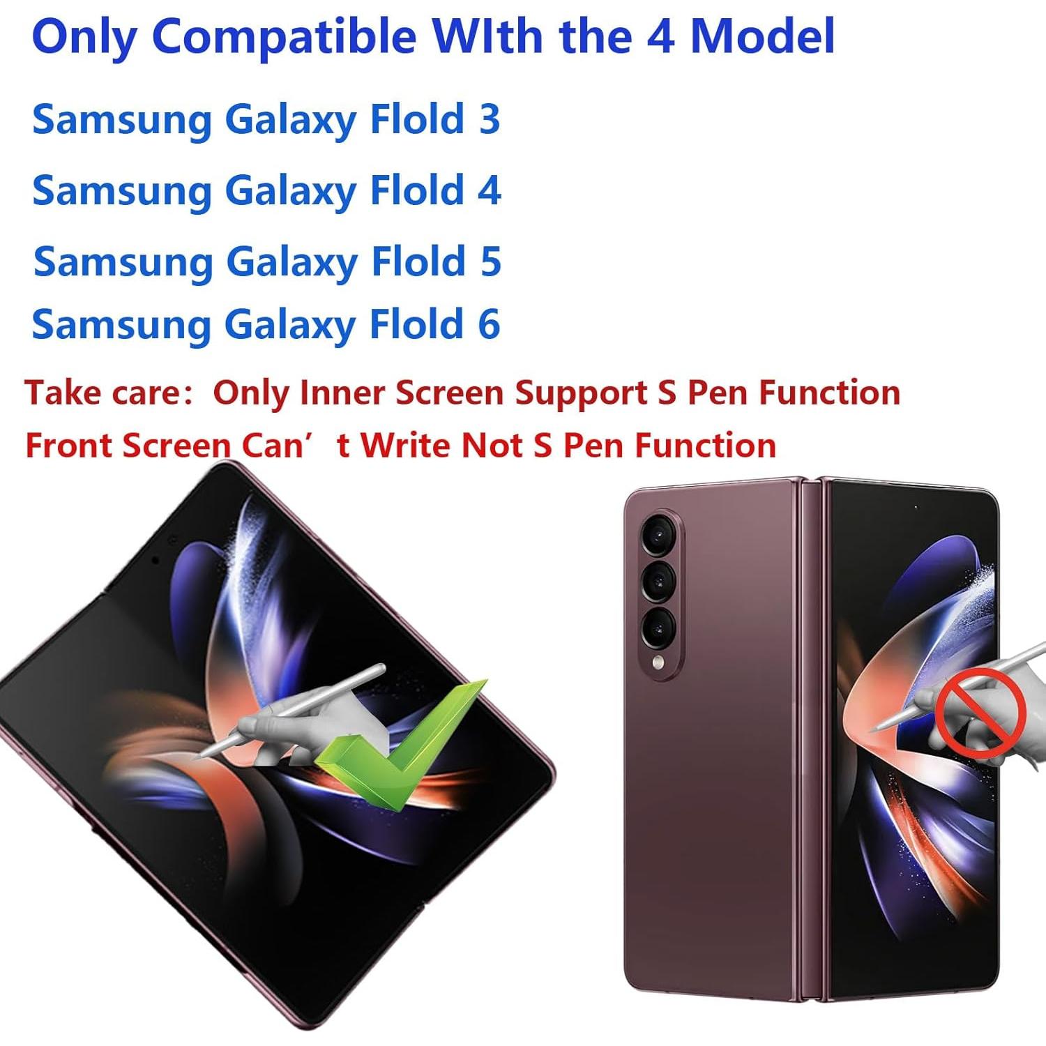 S Pen Fold Edition Anglepingping para Galaxy Z Fold 6 Negro