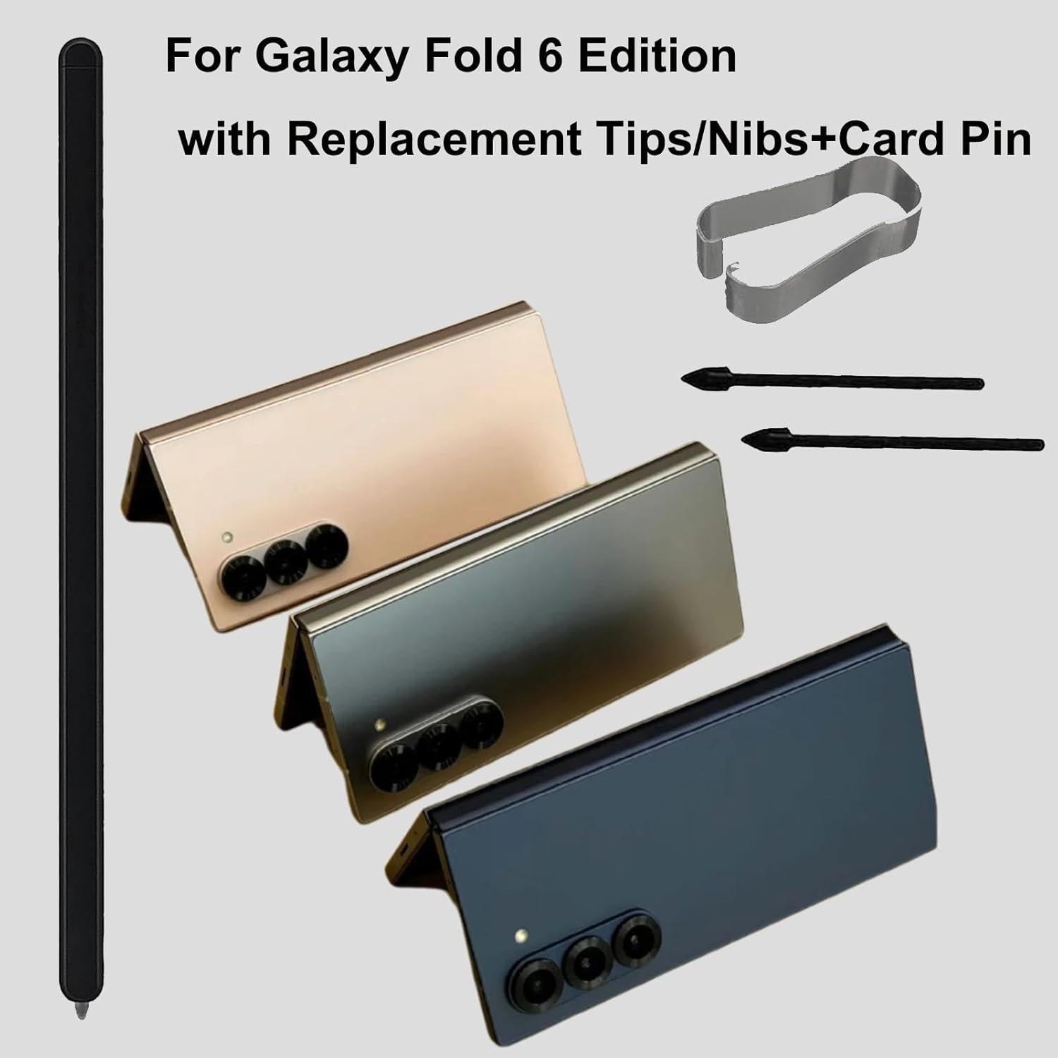 S Pen Fold Edition Anglepingping para Galaxy Z Fold 6 Negro