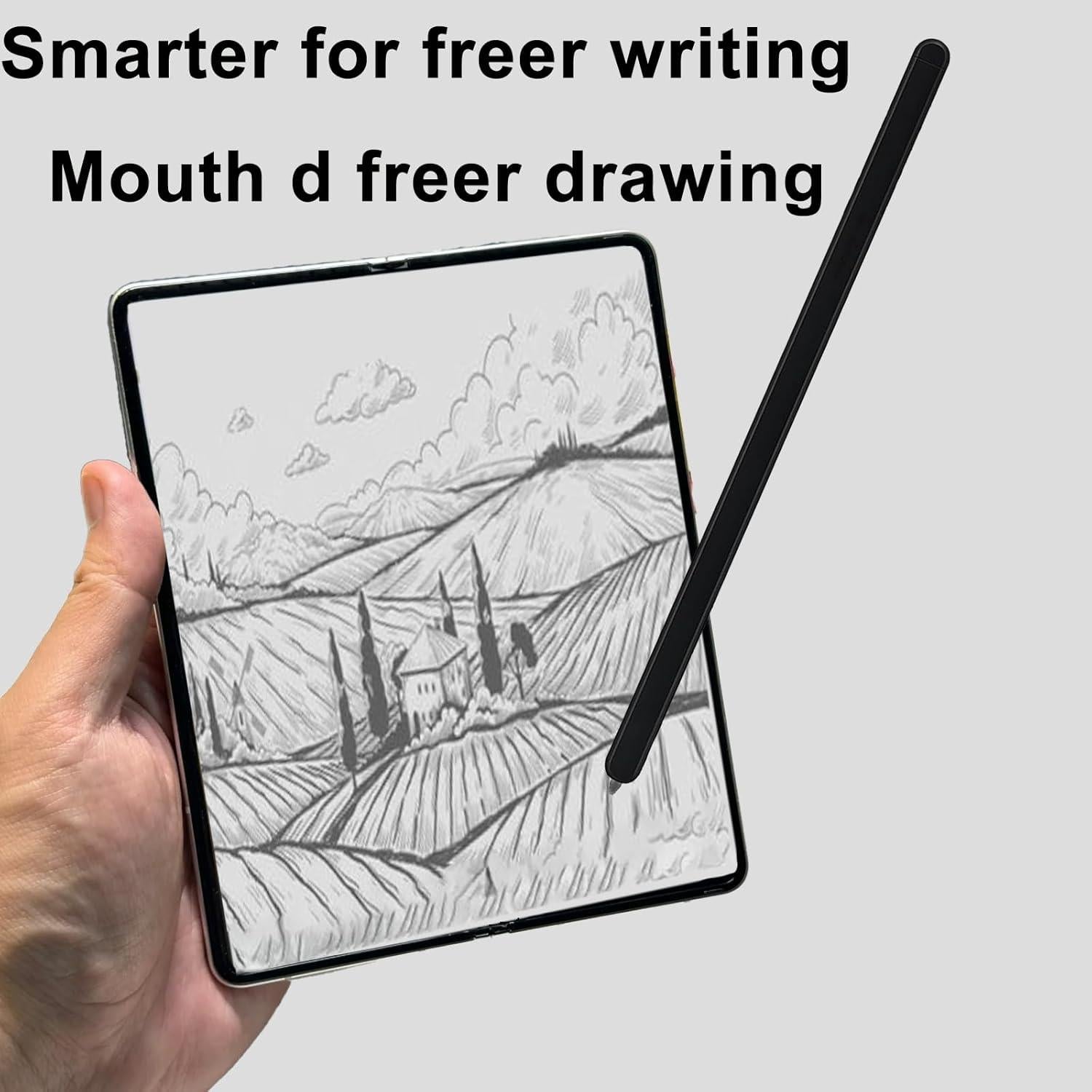 S Pen Fold Edition Anglepingping para Galaxy Z Fold 6 Negro