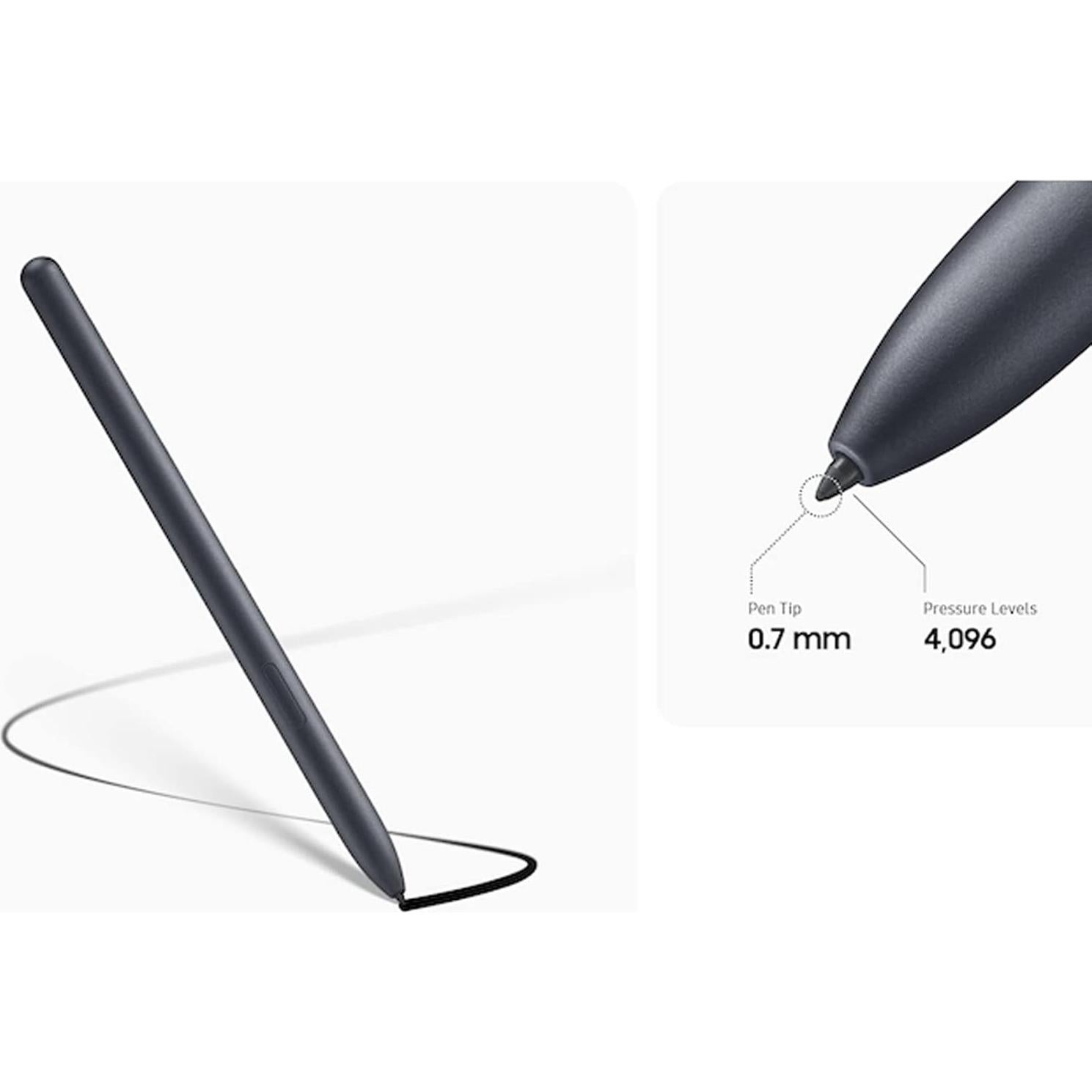 Lápiz Estilógrafo Peixiong para Galaxy Tab S7 FE Negro