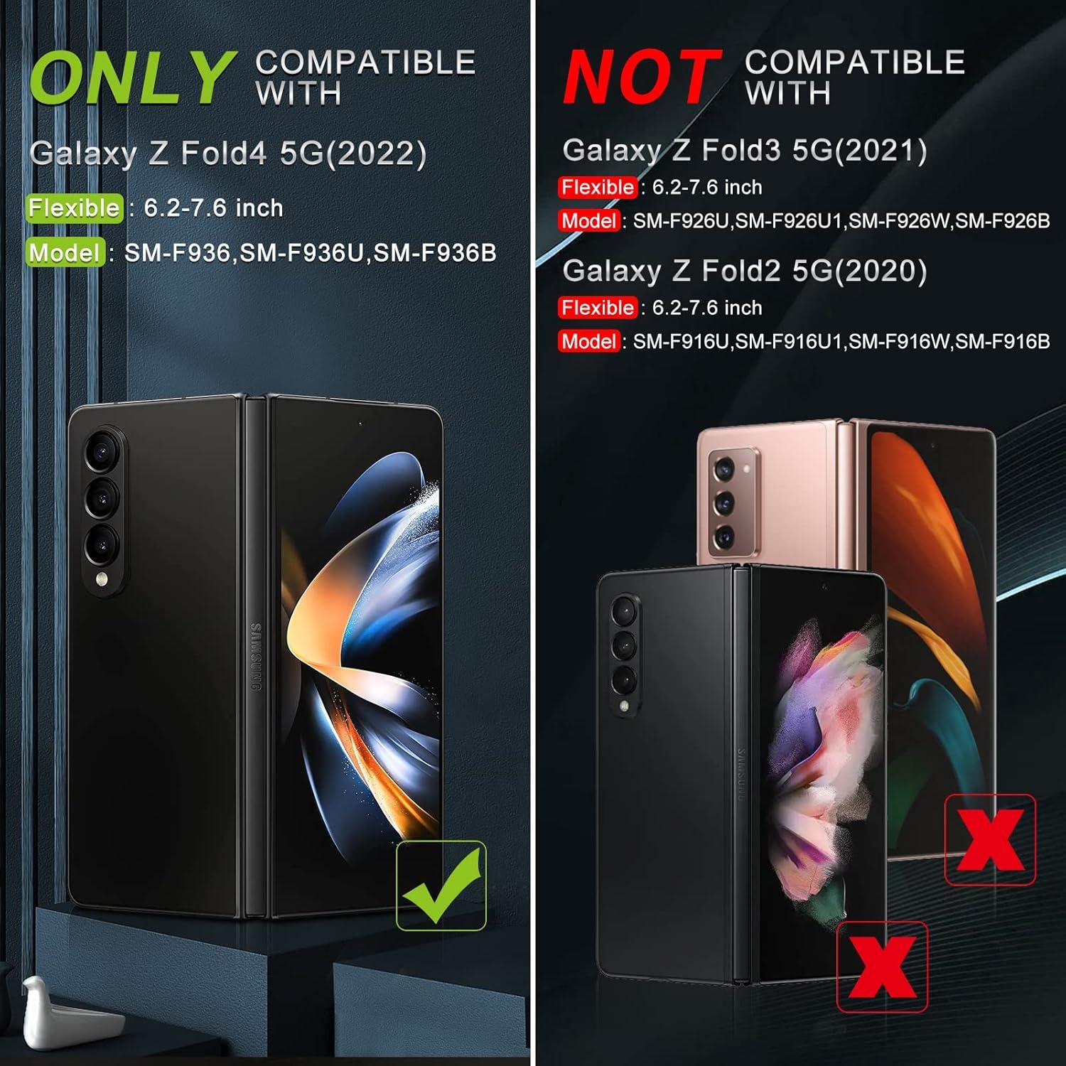 Funda DEMCERT para Samsung Galaxy Z Fold 4 5G Negra