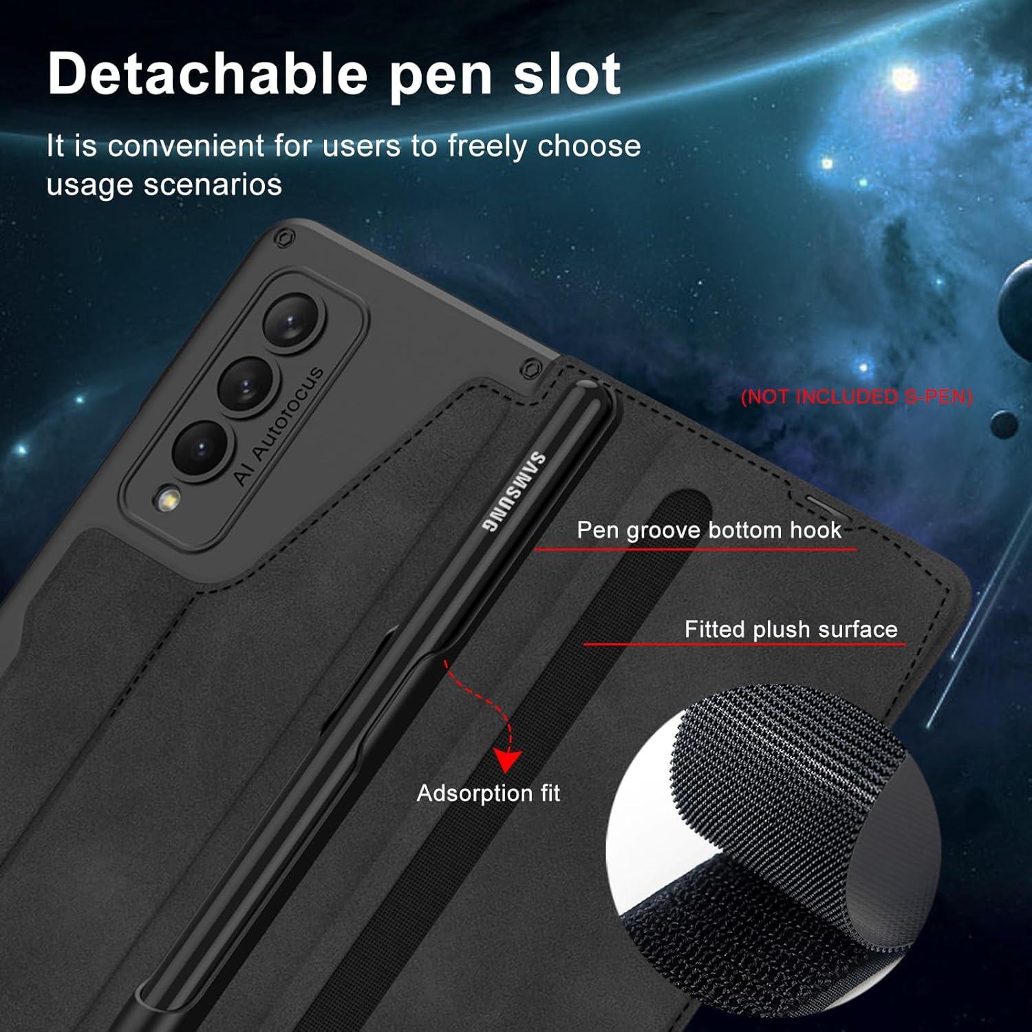 Funda DEMCERT para Samsung Galaxy Z Fold 4 5G Negra