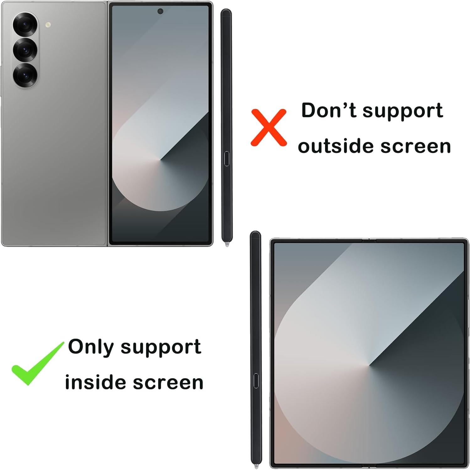 S Pen Fold Edition Peixiong para Galaxy Z Fold 6 - Negro