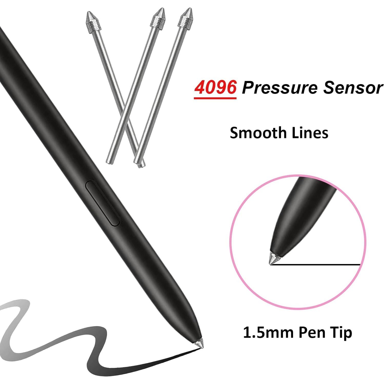 6 Puntas de Metal para Samsung Galaxy Tab S10/S9/S8/S7/S6