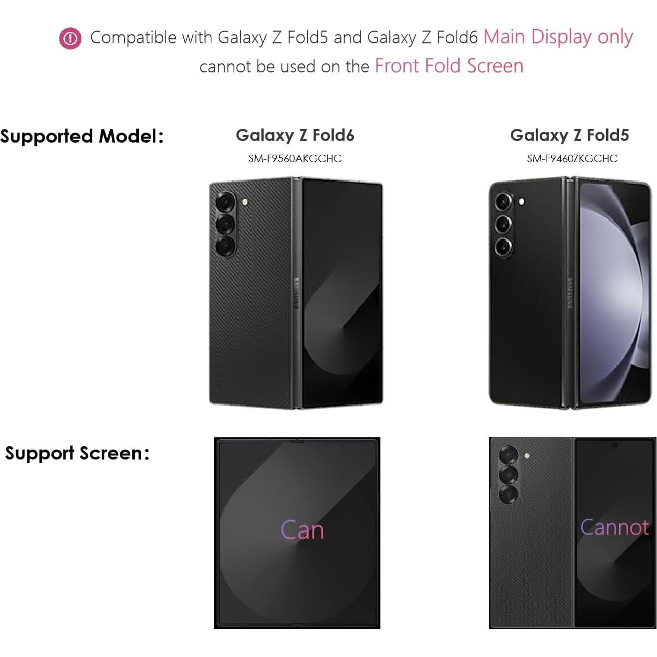 S Pen Slim SLQ para Galaxy Z Fold 6/5 1.5mm Negro