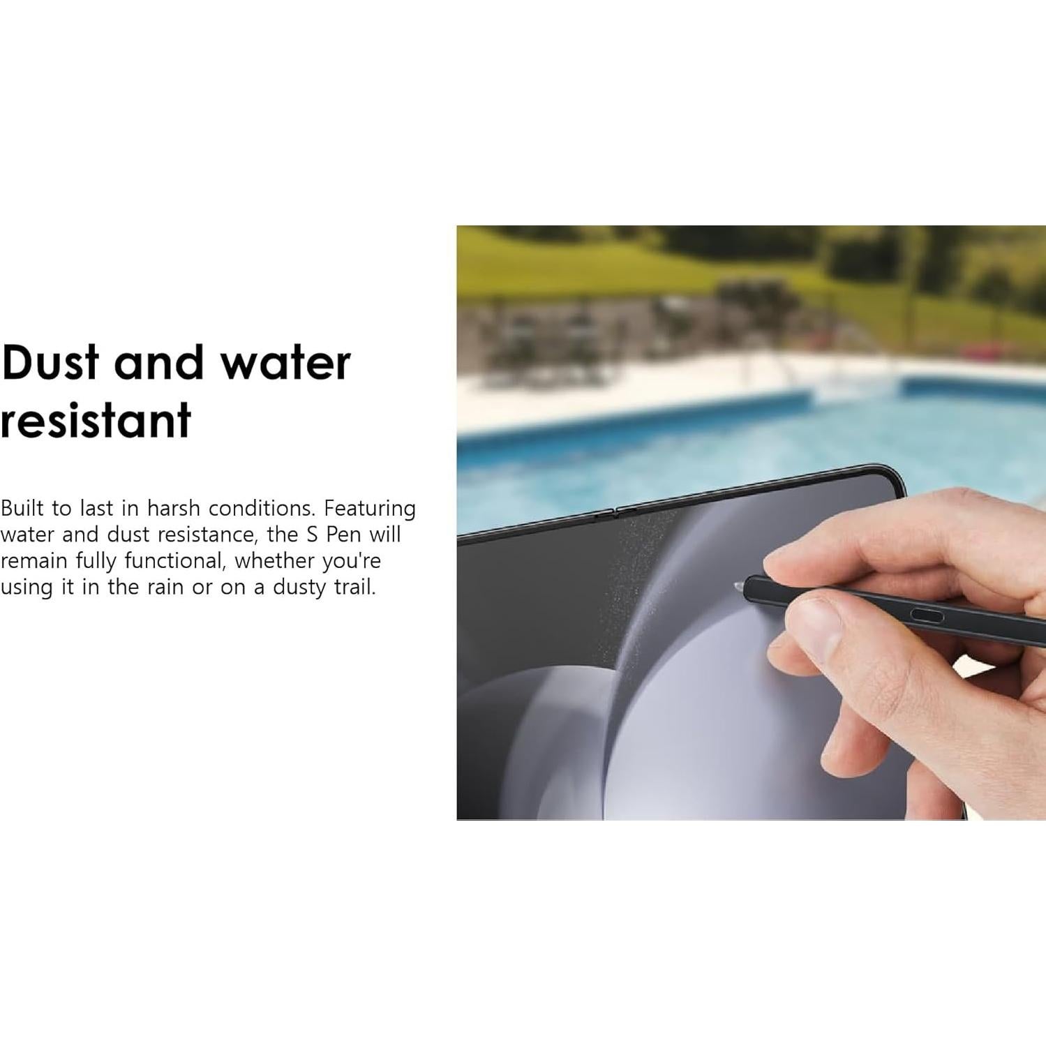 S Pen Slim SLQ para Galaxy Z Fold 6/5 1.5mm Negro