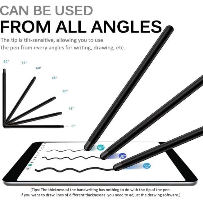 S Pen para Samsung Galaxy Z Fold 6/5/4/3 - Negro