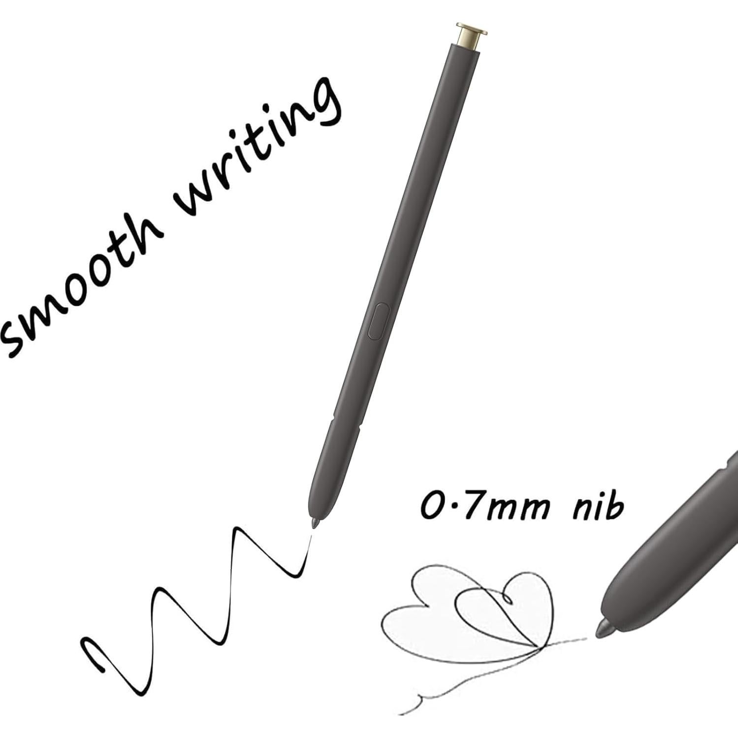 2 Pcs S Pen Dorado para Samsung Galaxy S24 Ultra