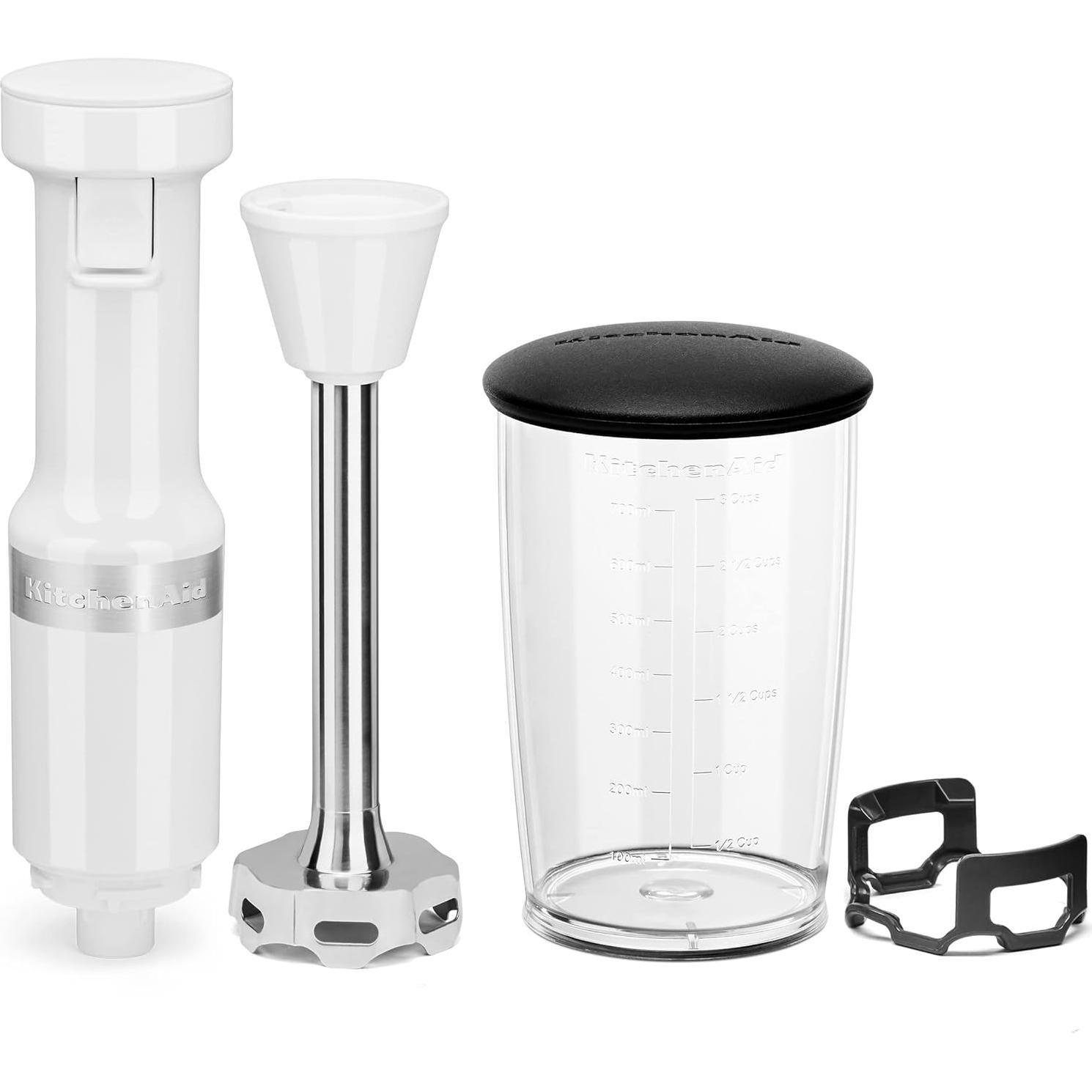 Batidora de Mano KitchenAid KHBV53 Blanca 1L Velocidad Variable