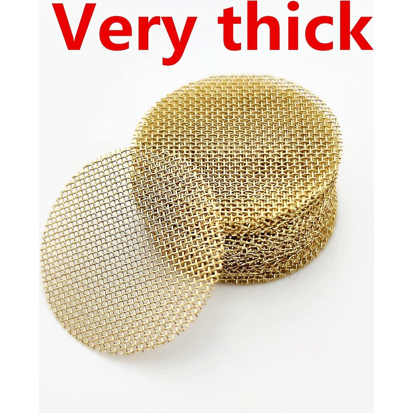 200 Pantallas de Latón 0.375" IKKKC con Caja de Almacenamiento