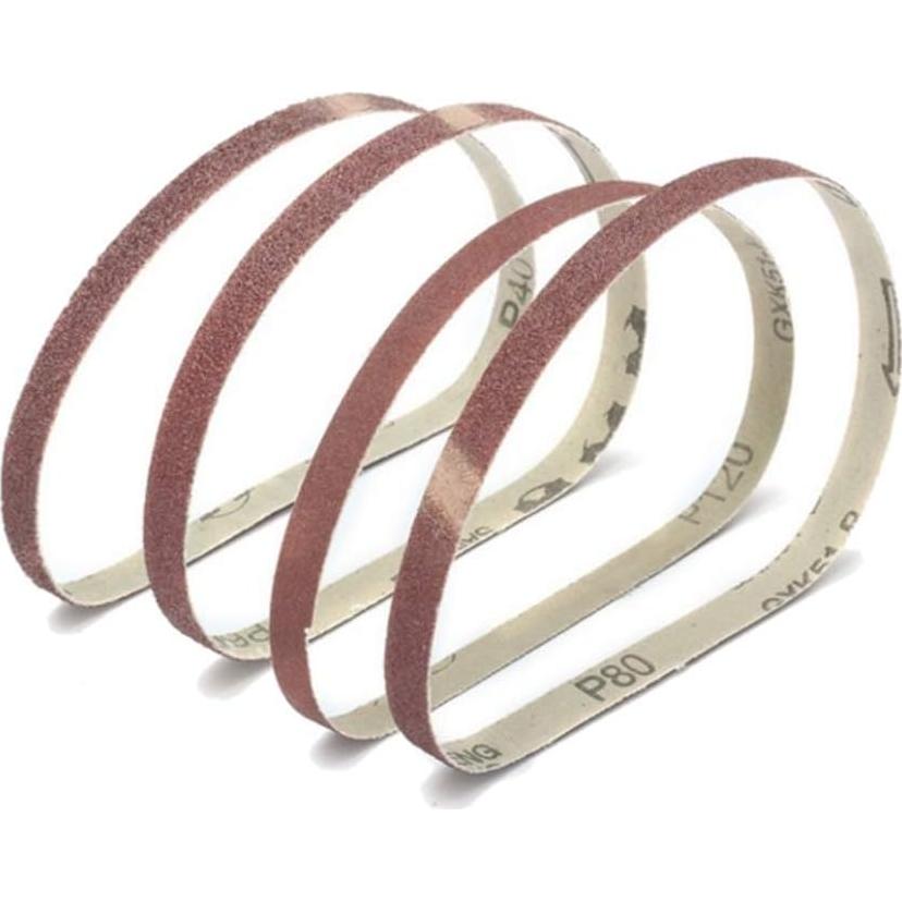 Cinta de Lijado 20 Piezas Zivisk 1.27 cm x 30.48 cm Granos 60-240