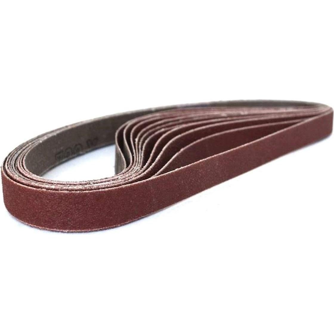 Cinta de Lijado 20 Piezas Zivisk 1.27 cm x 30.48 cm Granos 60-240