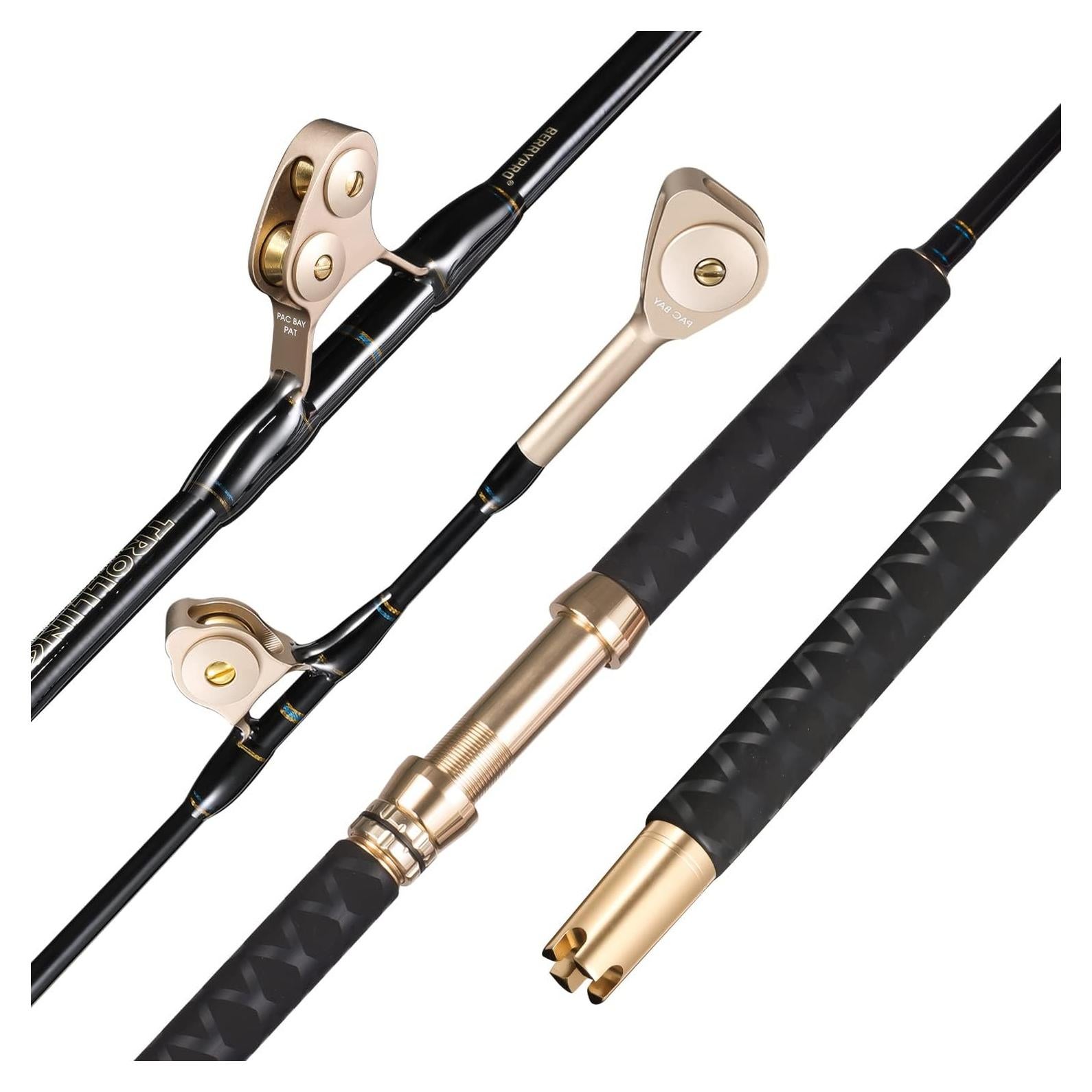 BERRYPRO Caña de Pesca Trolling 6' Mango Recto 80-150 lbs