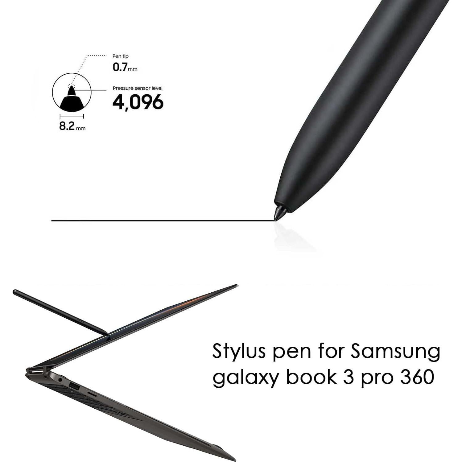 S Pen para Samsung Galaxy Book 3 Pro 360 - Negro