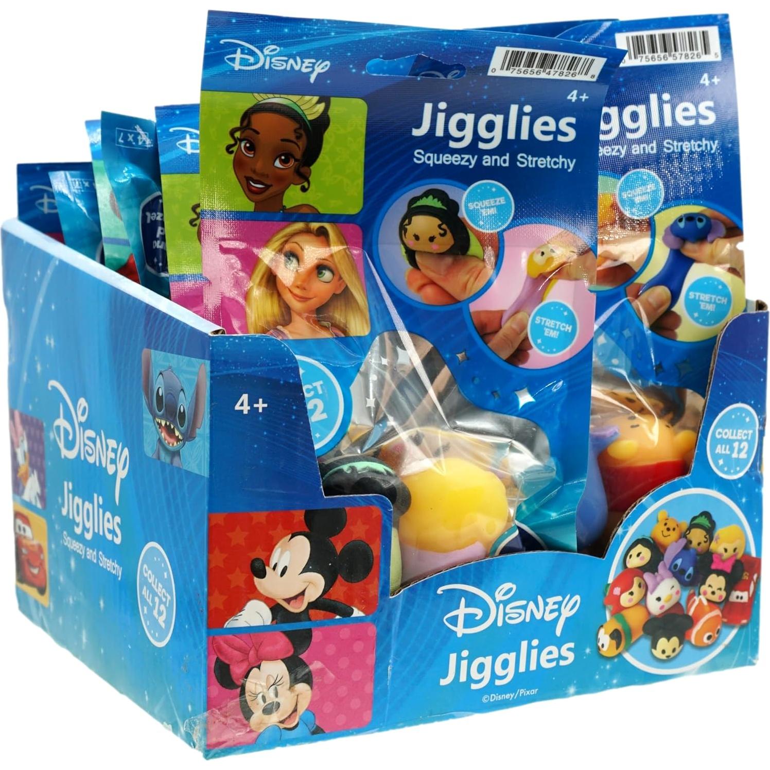 Mini Squishies Disney JA-RU - 12 Juguetes Alivio Estrés