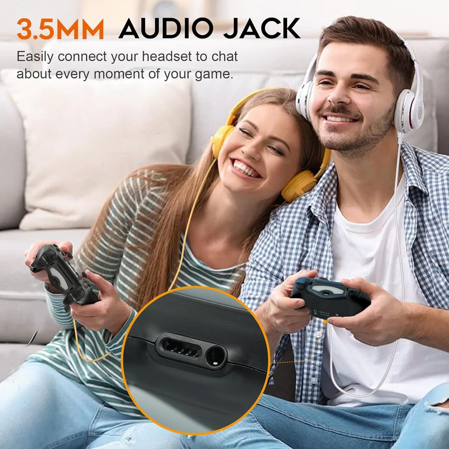 Controlador Inalámbrico PS4 Citnh 2 Pack Rojo y Azul