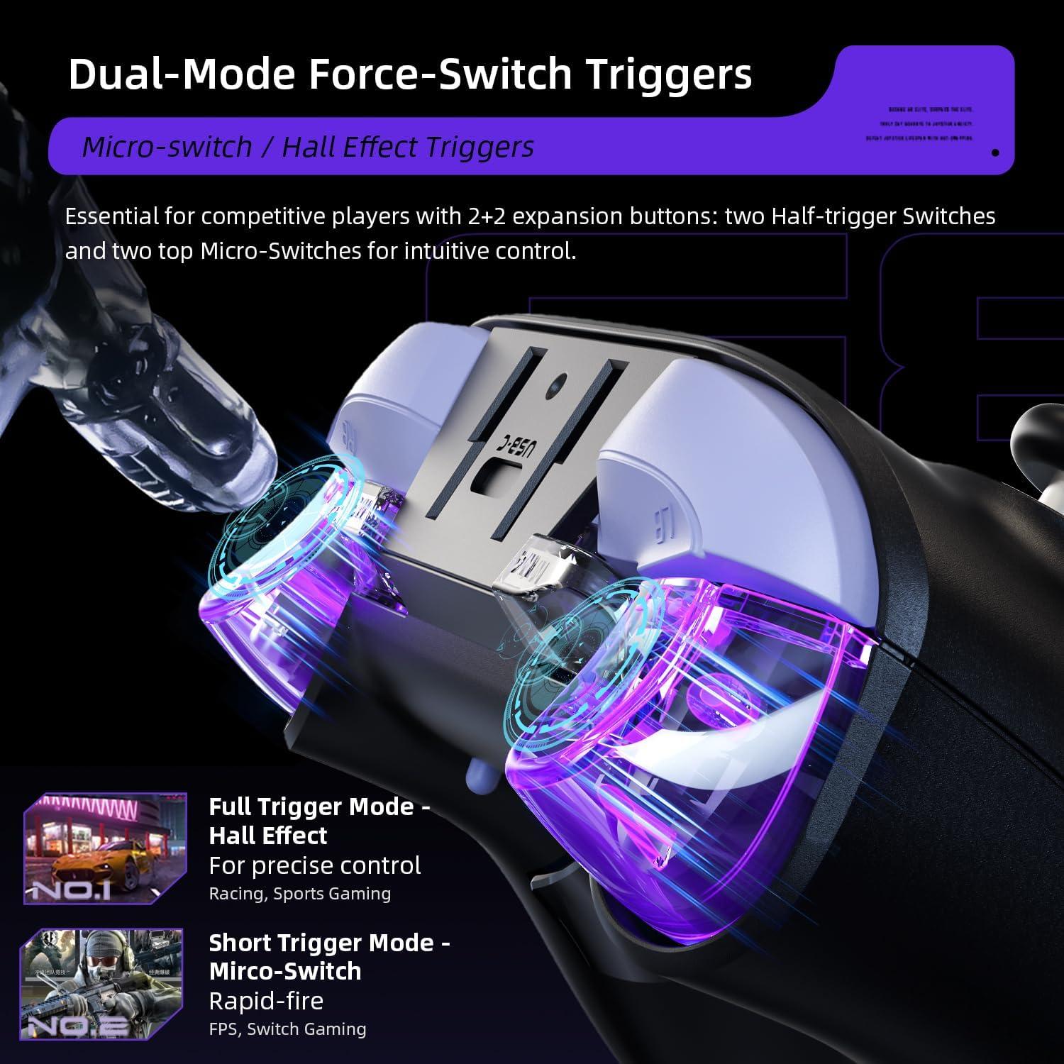 Controlador Inalámbrico Thunderobot G80 para NS/PC/iOS/Android