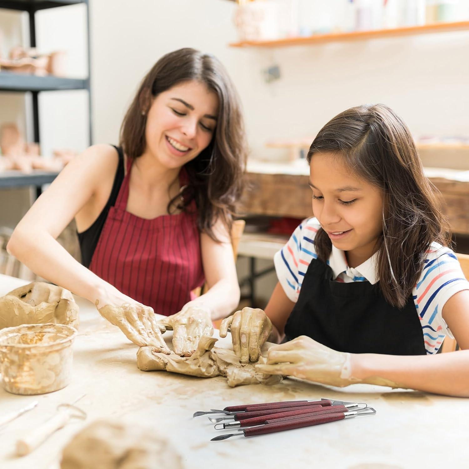 Kit de Herramientas de Escultura de Arcilla UUSYCUN - 6 Piezas