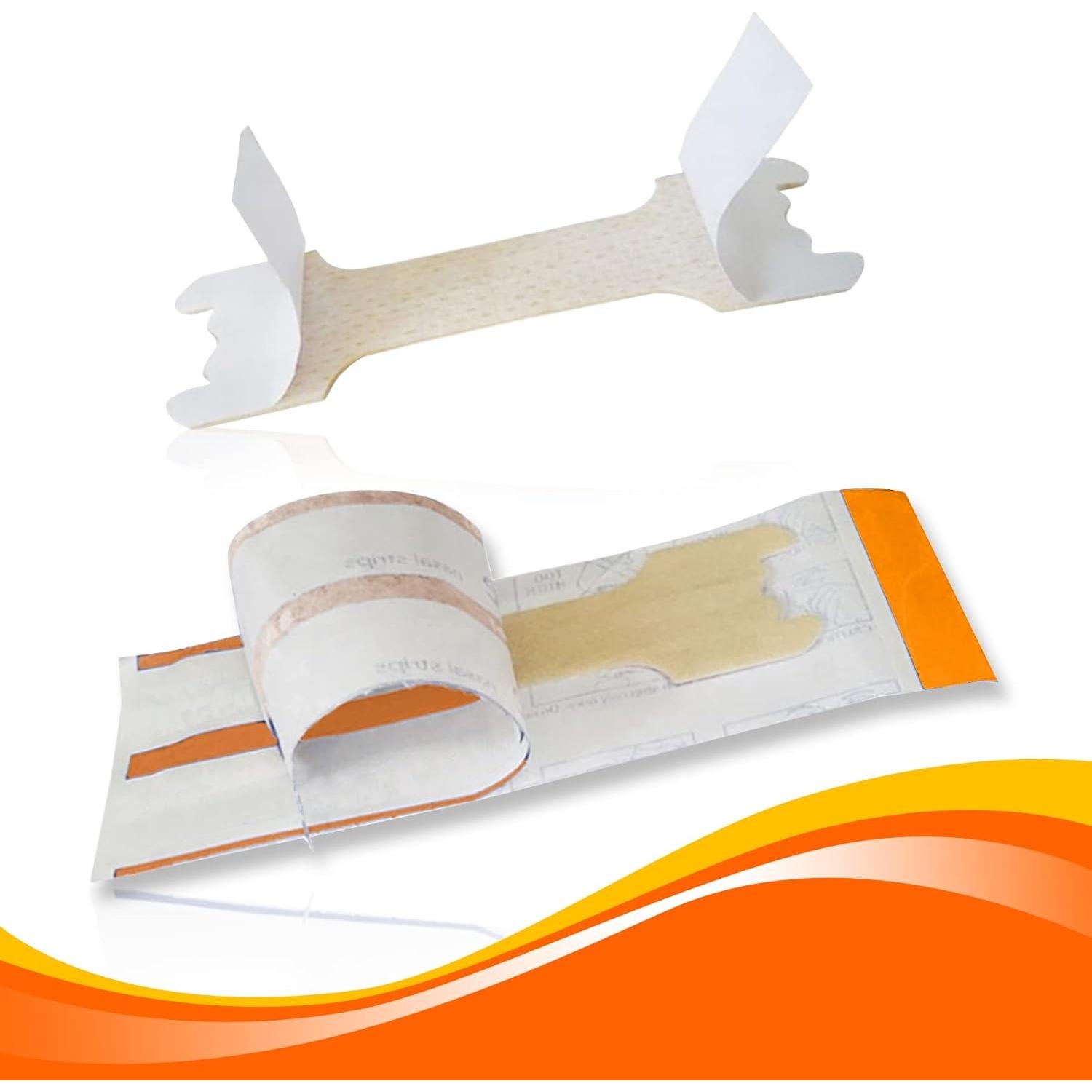 Tiras Nasales Anti-Ronquidos Mobi Lock - 25 Piezas Pequeñas