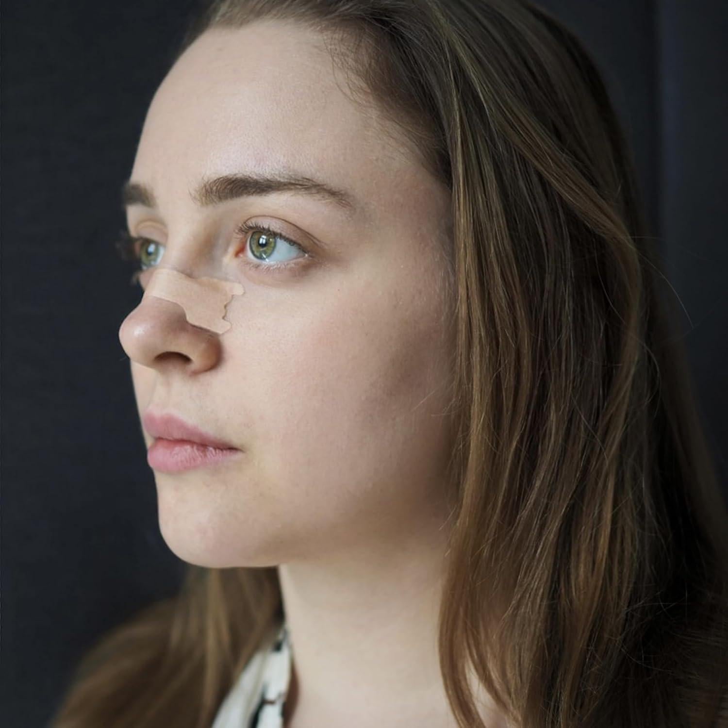 Tiras Nasales Anti-Ronquidos Mobi Lock - 25 Piezas Pequeñas