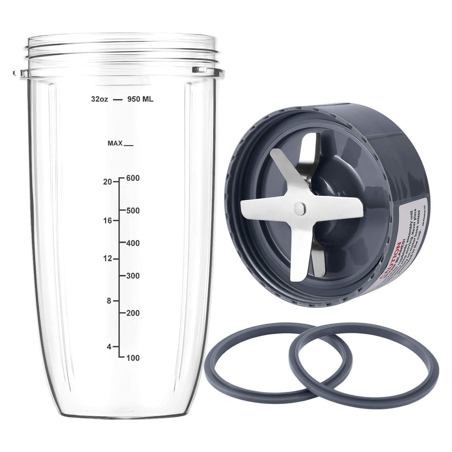 Piezas de Repuesto NutriBullet 32oz Cuchilla y Juntas