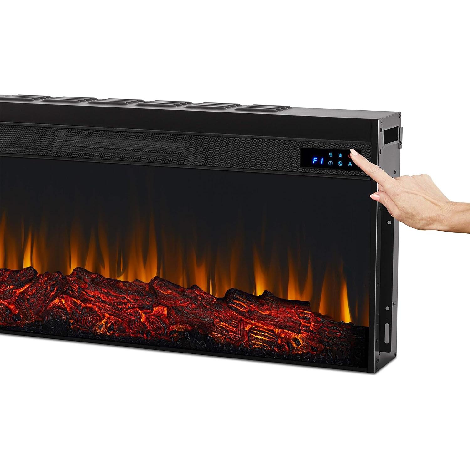 Caja de Fuego Eléctrica Real Flame 1500W con Control Remoto