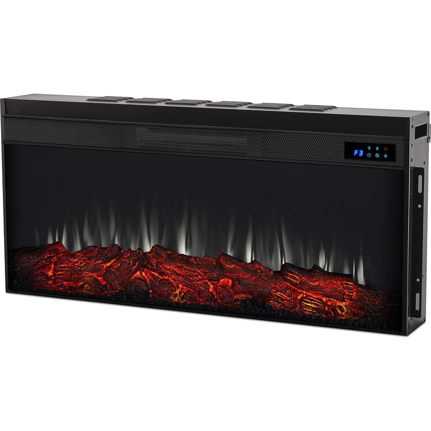 Caja de Fuego Eléctrica Real Flame 1500W con Control Remoto