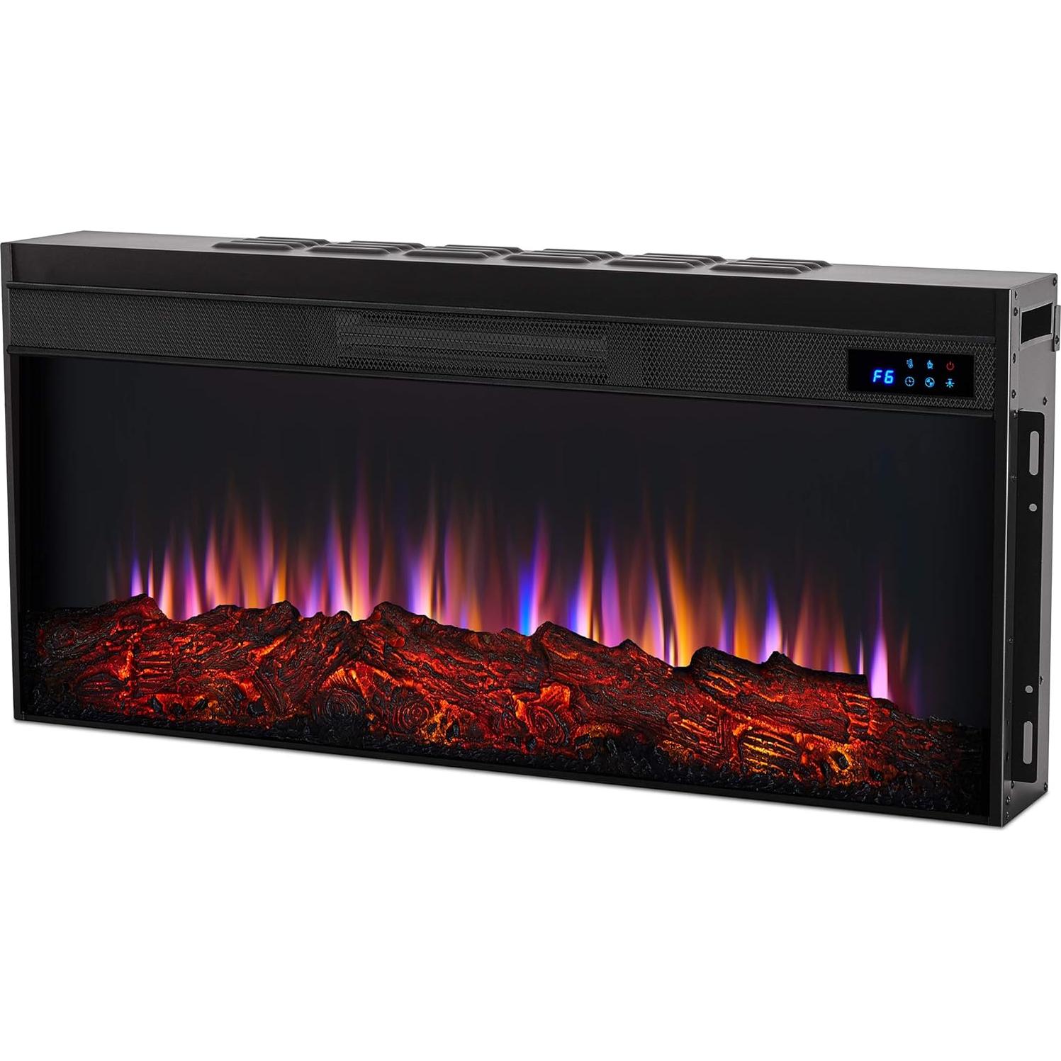 Caja de Fuego Eléctrica Real Flame 1500W con Control Remoto