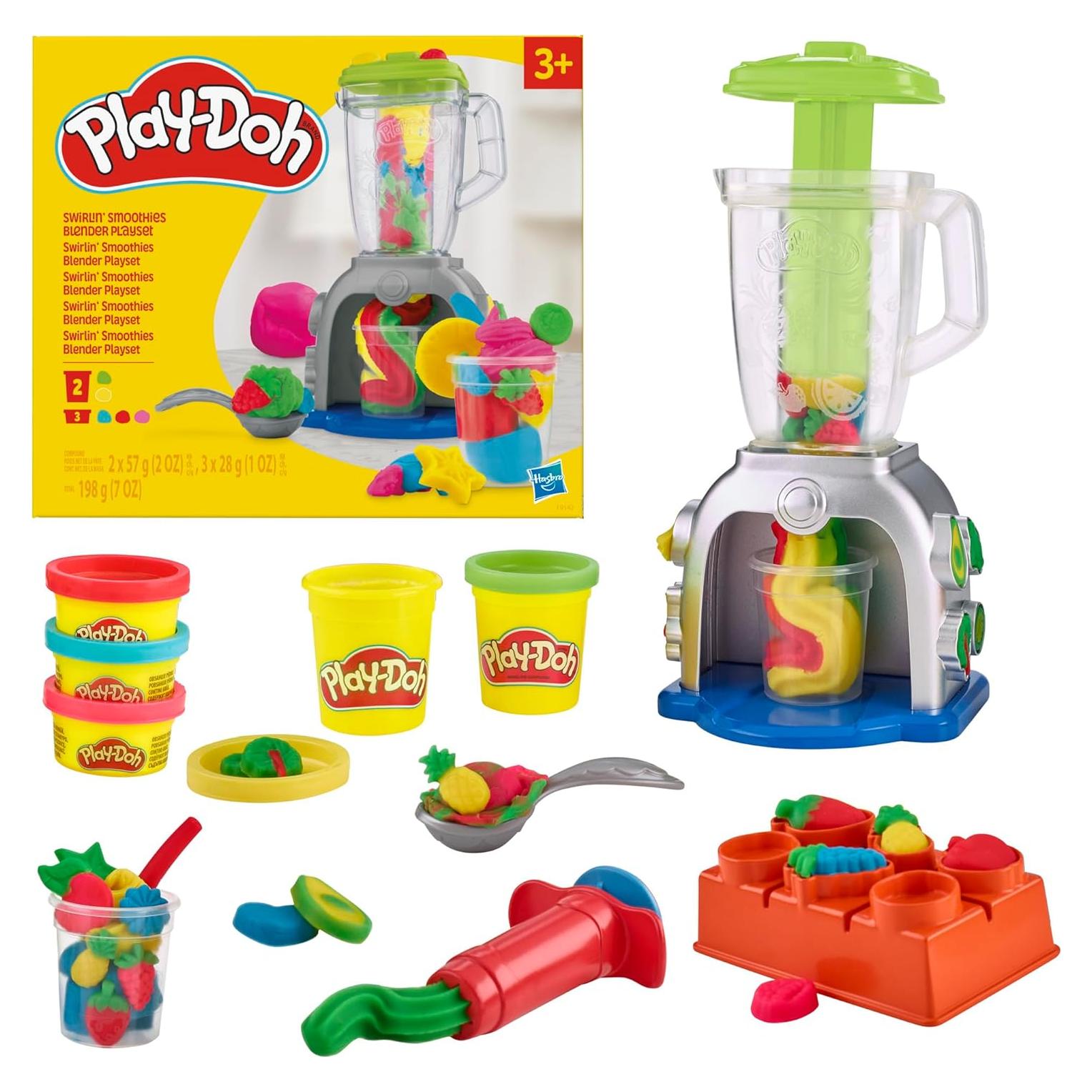 Play-Doh Batidora de Smoothies F9142 Juguete Creativo 6.6x17.7cm