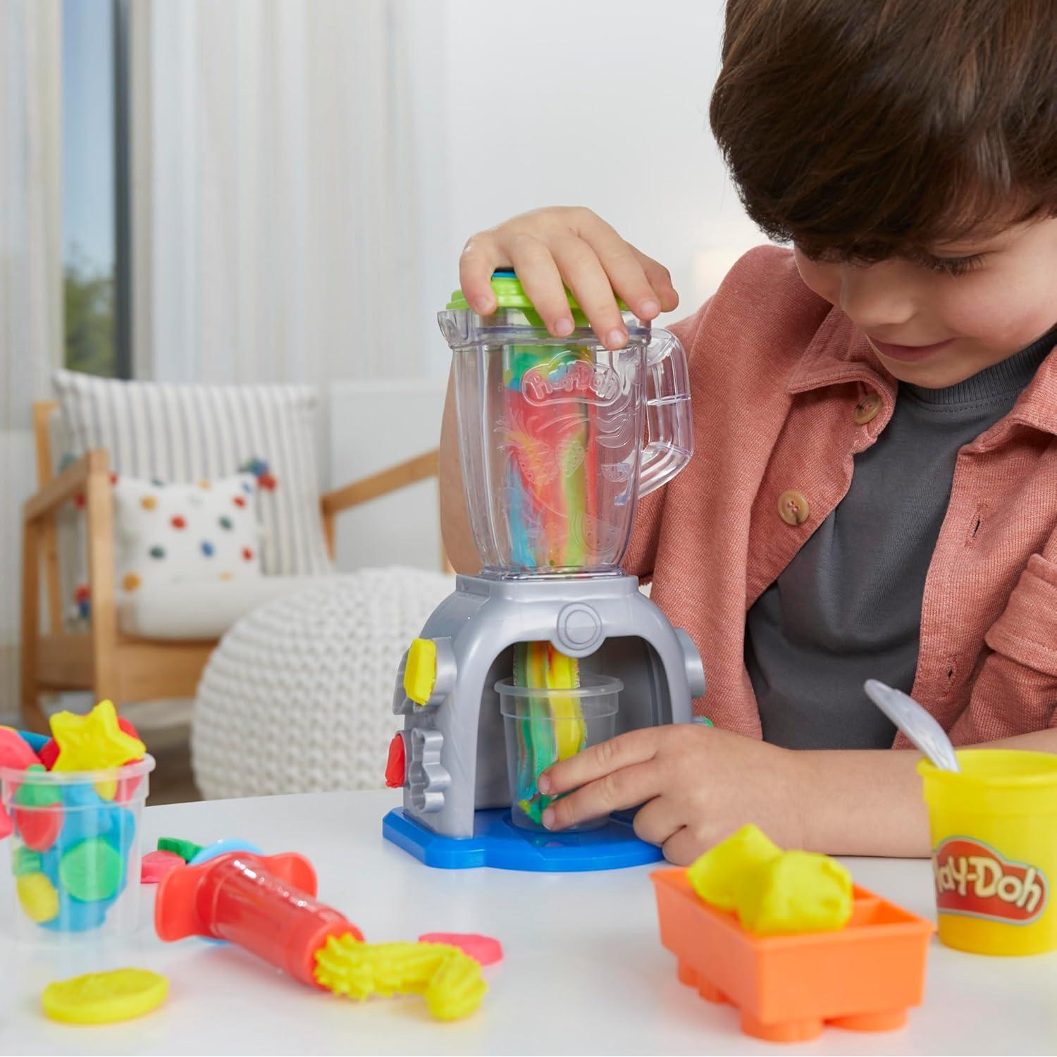 Play-Doh Batidora de Smoothies F9142 Juguete Creativo 6.6x17.7cm