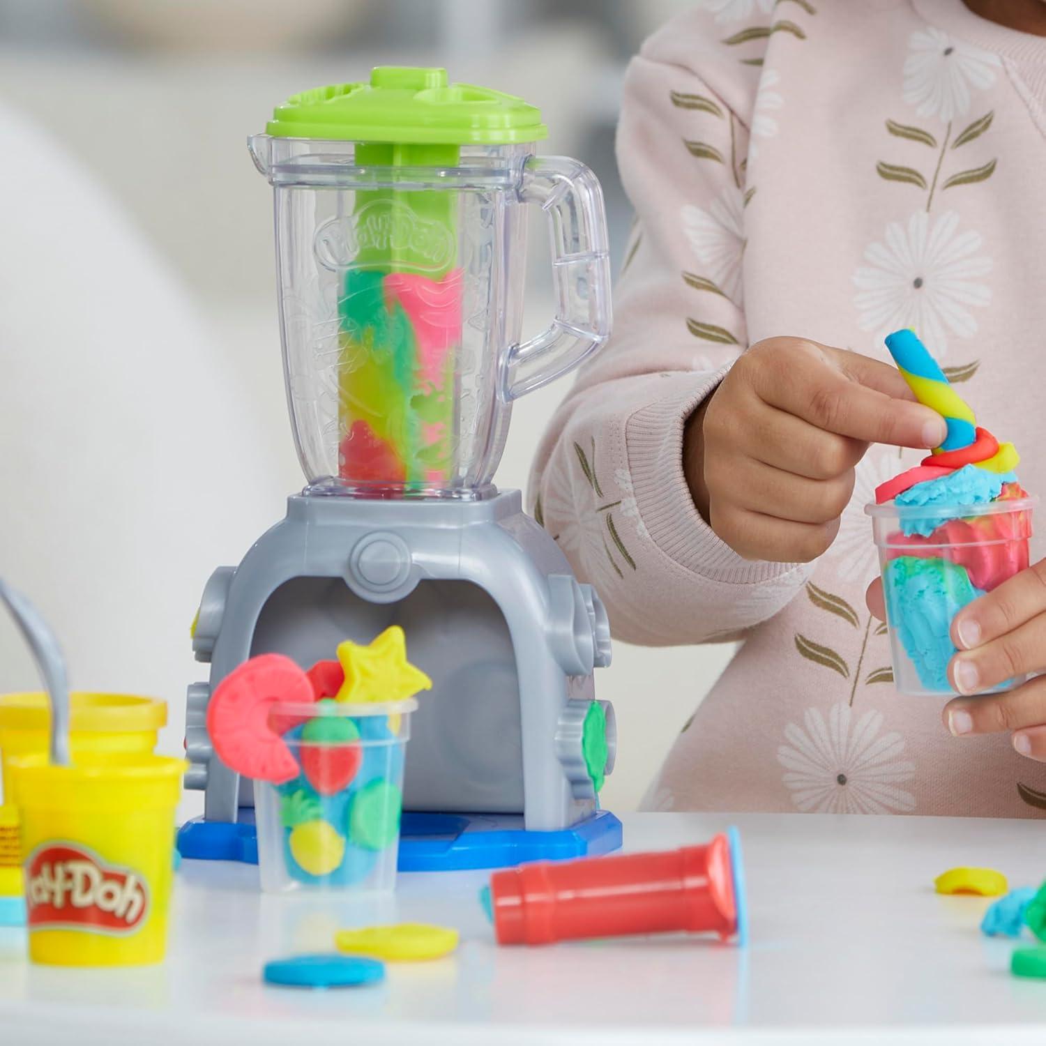 Play-Doh Batidora de Smoothies F9142 Juguete Creativo 6.6x17.7cm