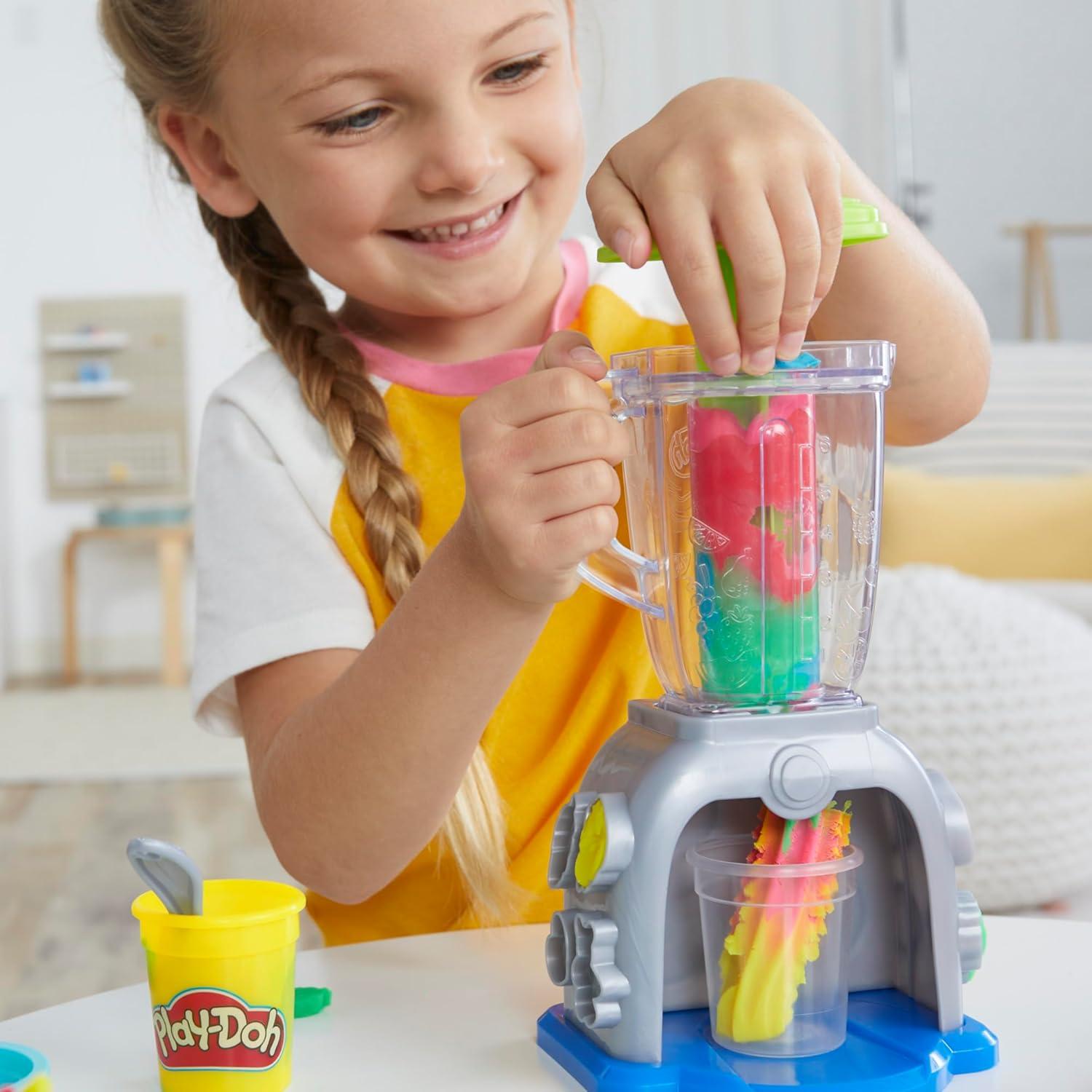Play-Doh Batidora de Smoothies F9142 Juguete Creativo 6.6x17.7cm