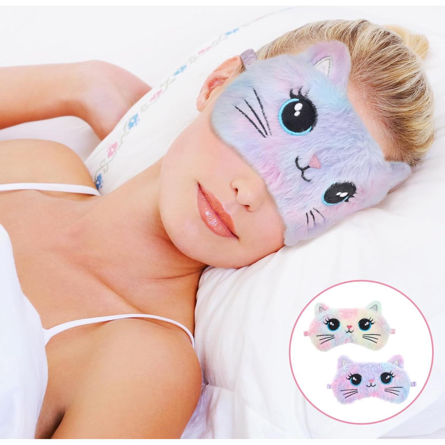 Máscara de Sueño para Niños Psyqtsuary Colorida 20x12.5cm