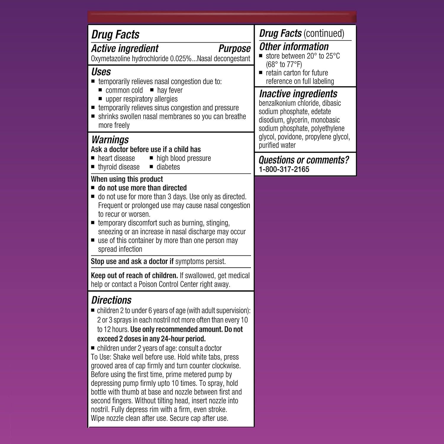 Afrin Spray Nasal Extra Hidratante Niños 15 ml - Paquete Doble