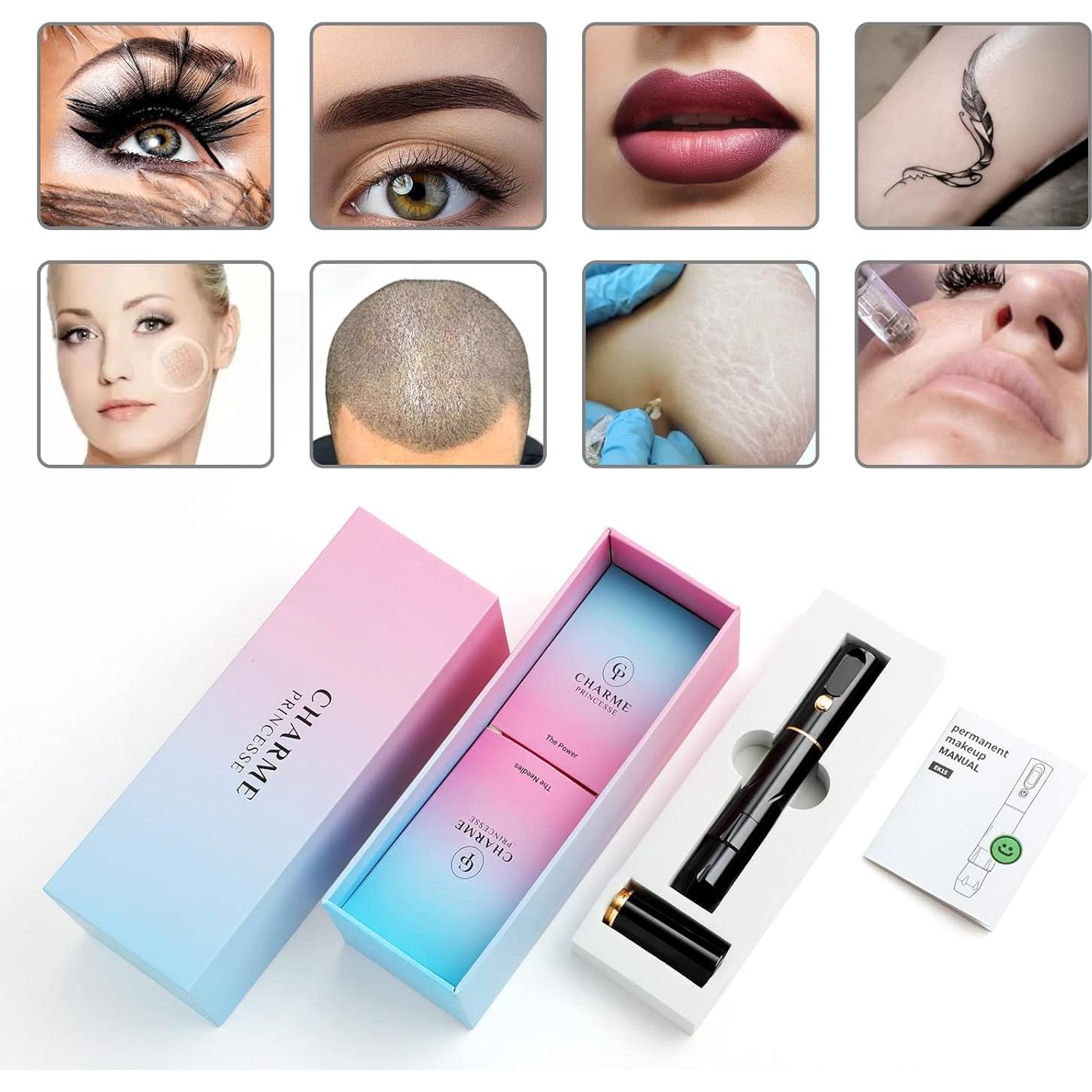 Máquina de Maquillaje Permanente Charme Princesse EK15-1, Negro