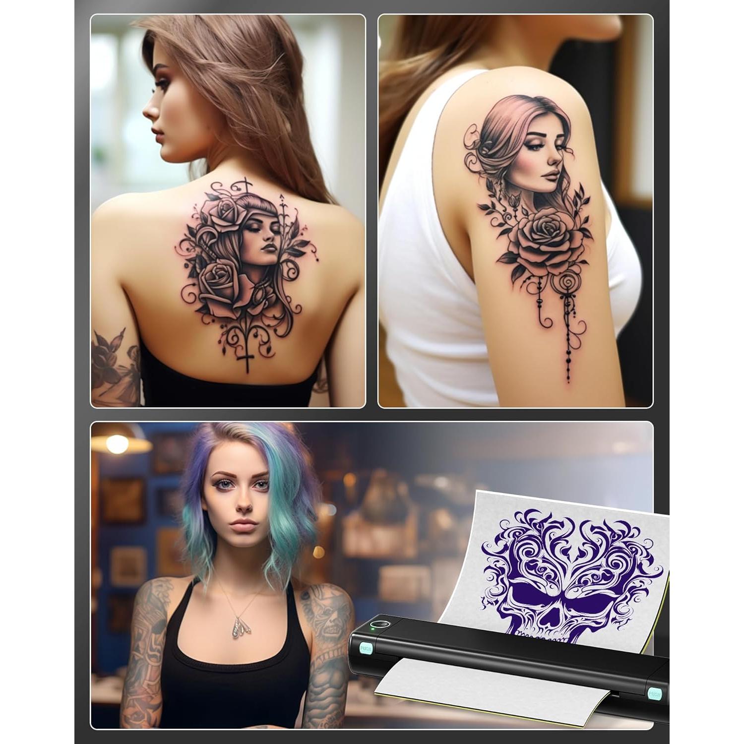 Papel de Transferencia de Tatuaje Itari A4 35 Hojas