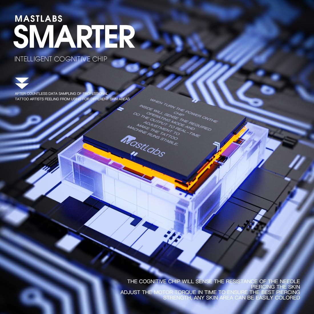 Kit de Tatuaje Dragonhawk X7 Inalámbrico con Pantalla Inteligente