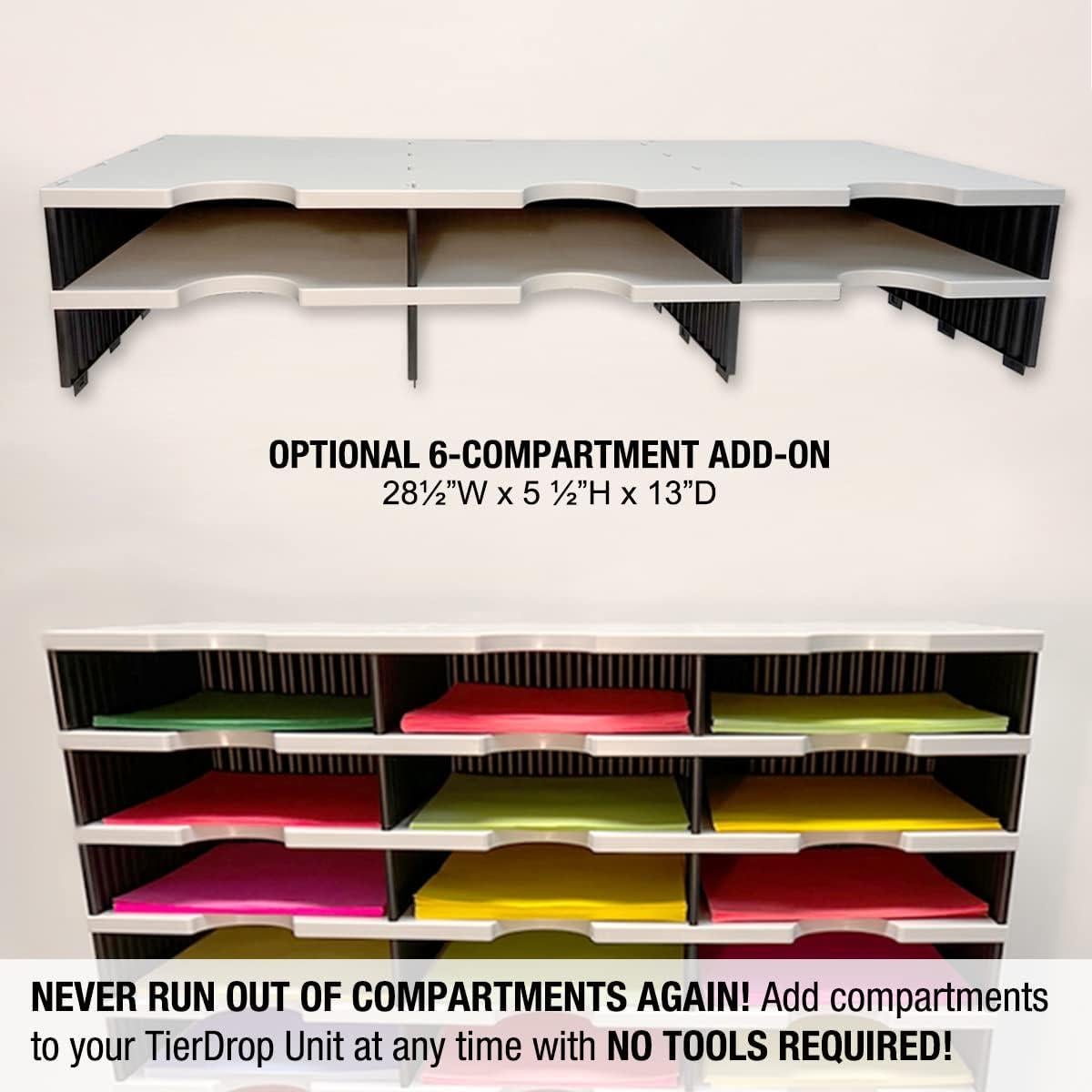 Organizador de Escritorio Ultimate Office 6 Compartimentos Ajustable