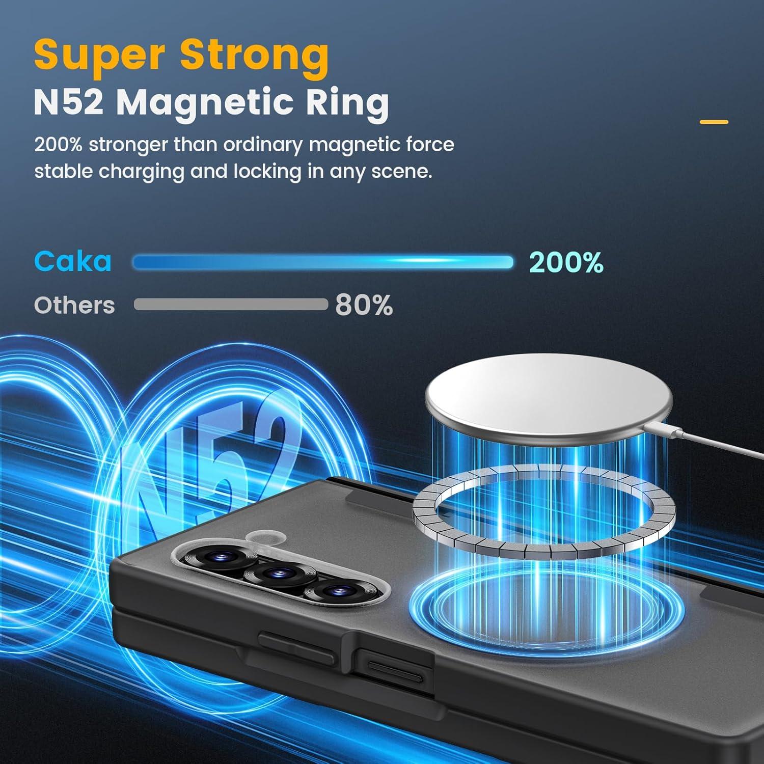 Funda Caka para Samsung Galaxy Z Fold 6 con S Pen - Negro