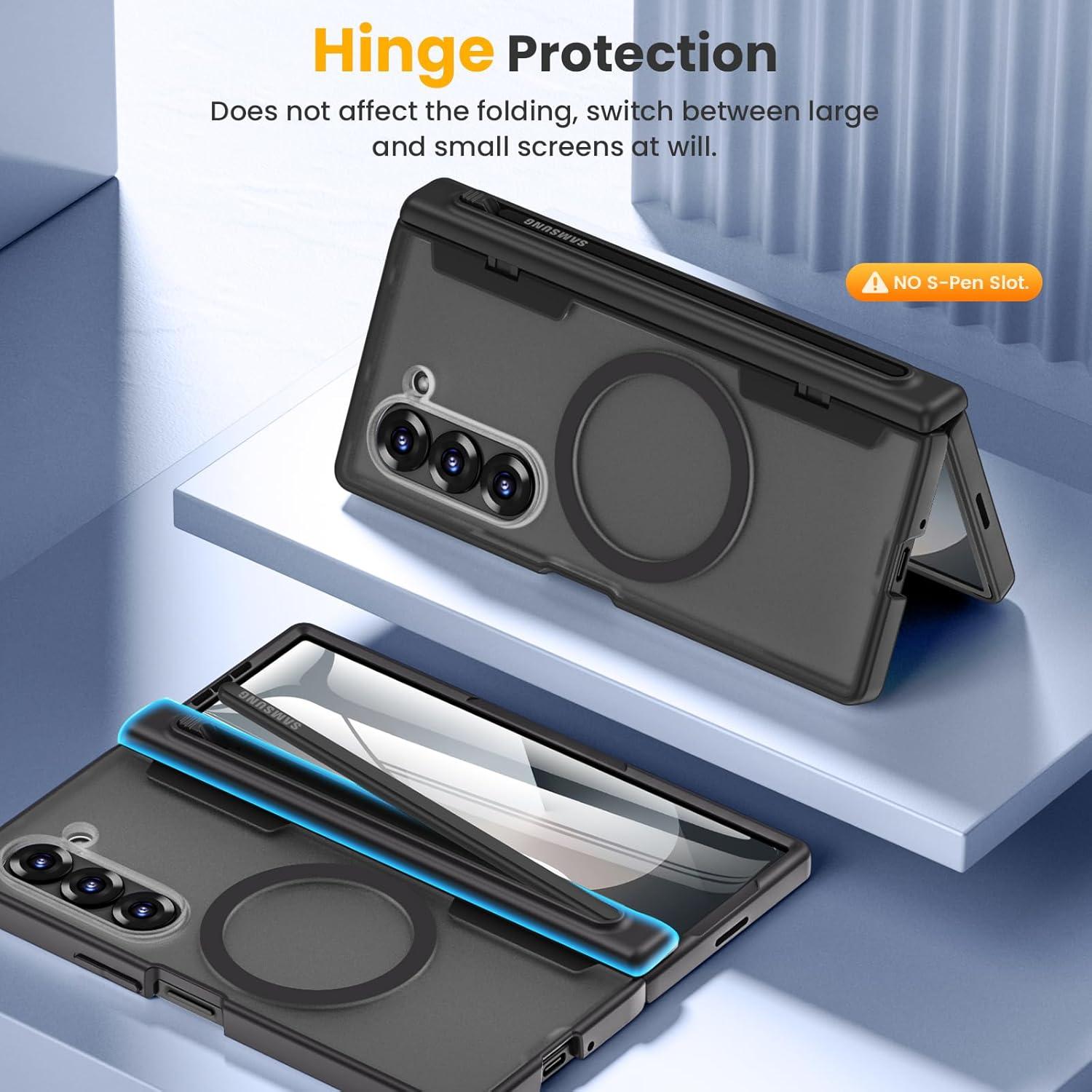 Funda Caka para Samsung Galaxy Z Fold 6 con S Pen - Negro