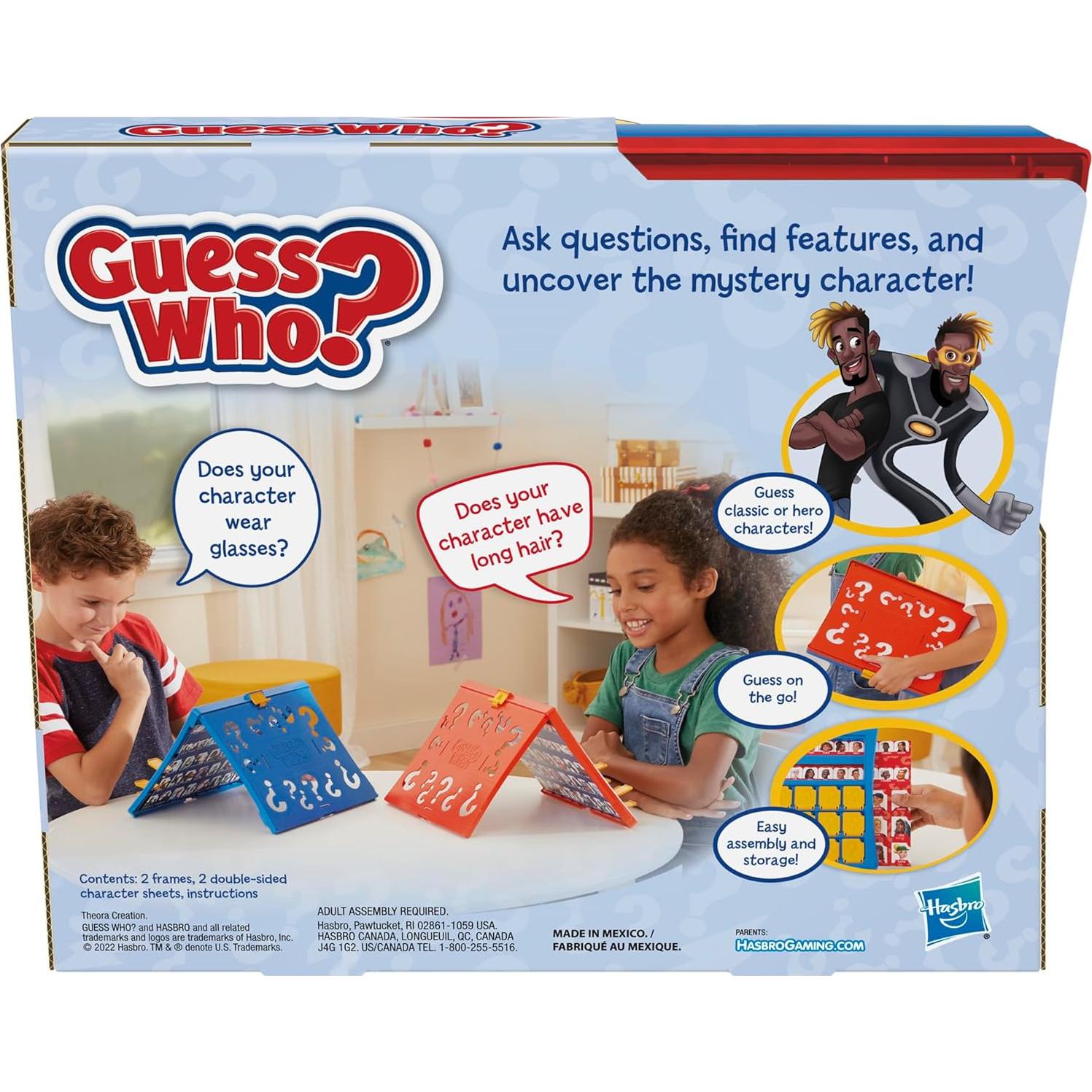Juego de Mesa Adivina Quién? Hasbro para 2 Jugadores