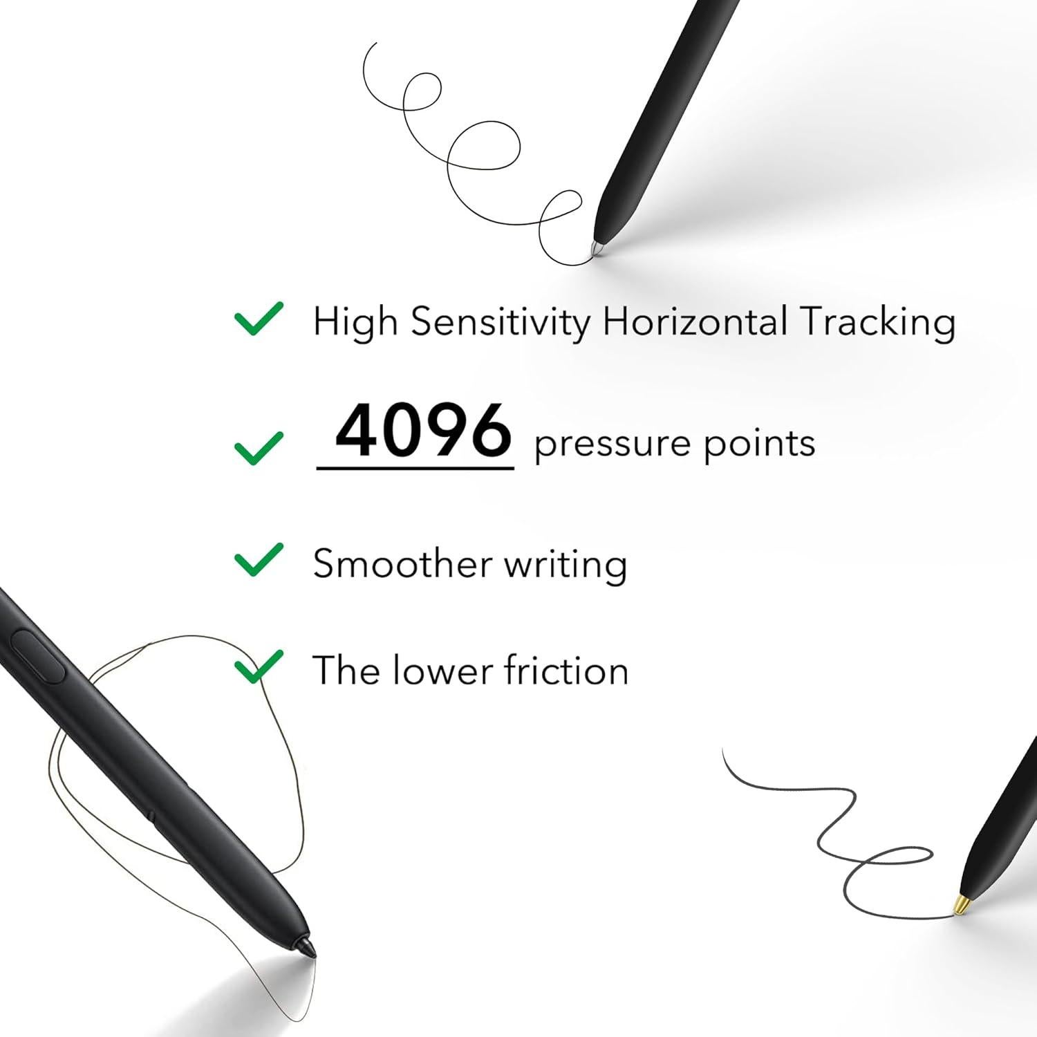 Puntas de Reemplazo S Pen para Samsung Galaxy Tab S10+ (2+6)