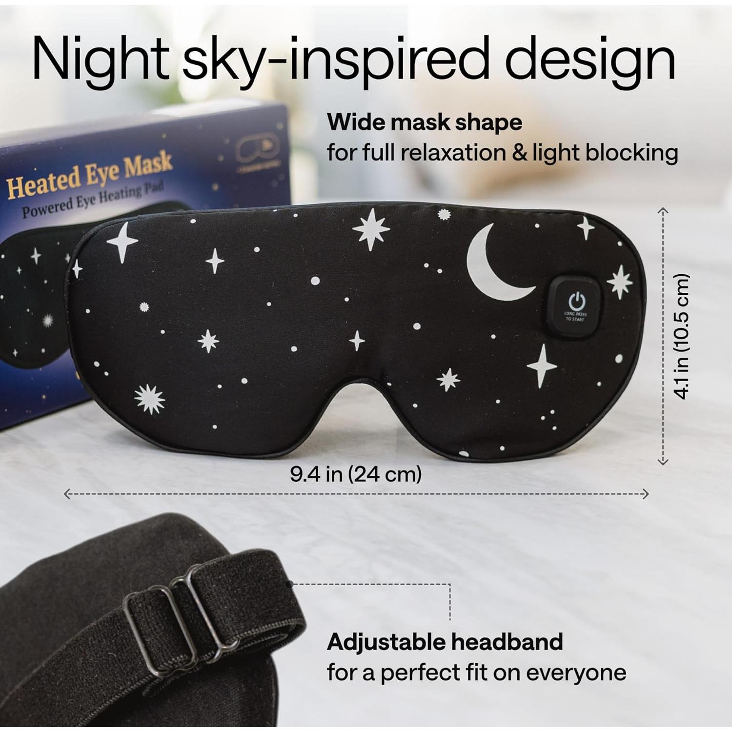 Máscara Térmica para Ojos FAMILIA MARAVILLOSA - Alivio Orzuelos y Migrañas