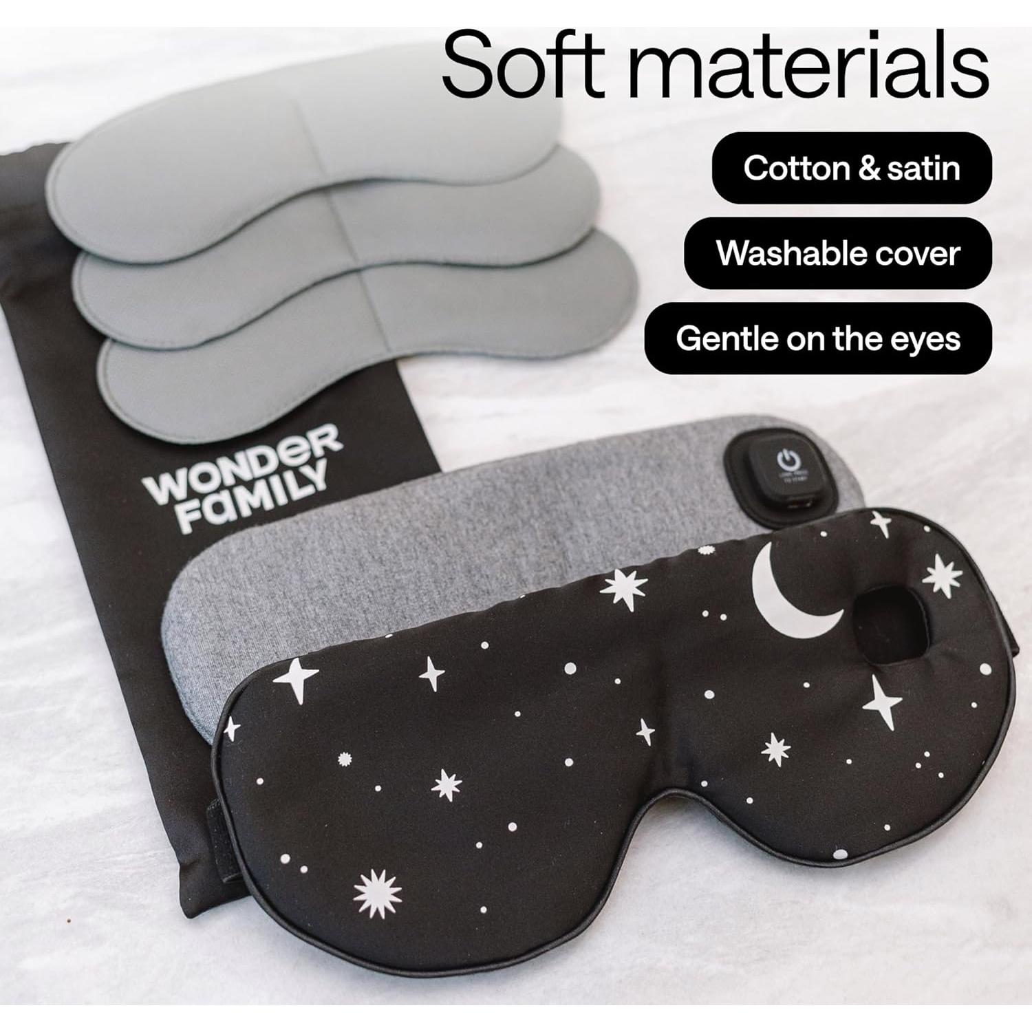 Máscara Térmica para Ojos FAMILIA MARAVILLOSA - Alivio Orzuelos y Migrañas