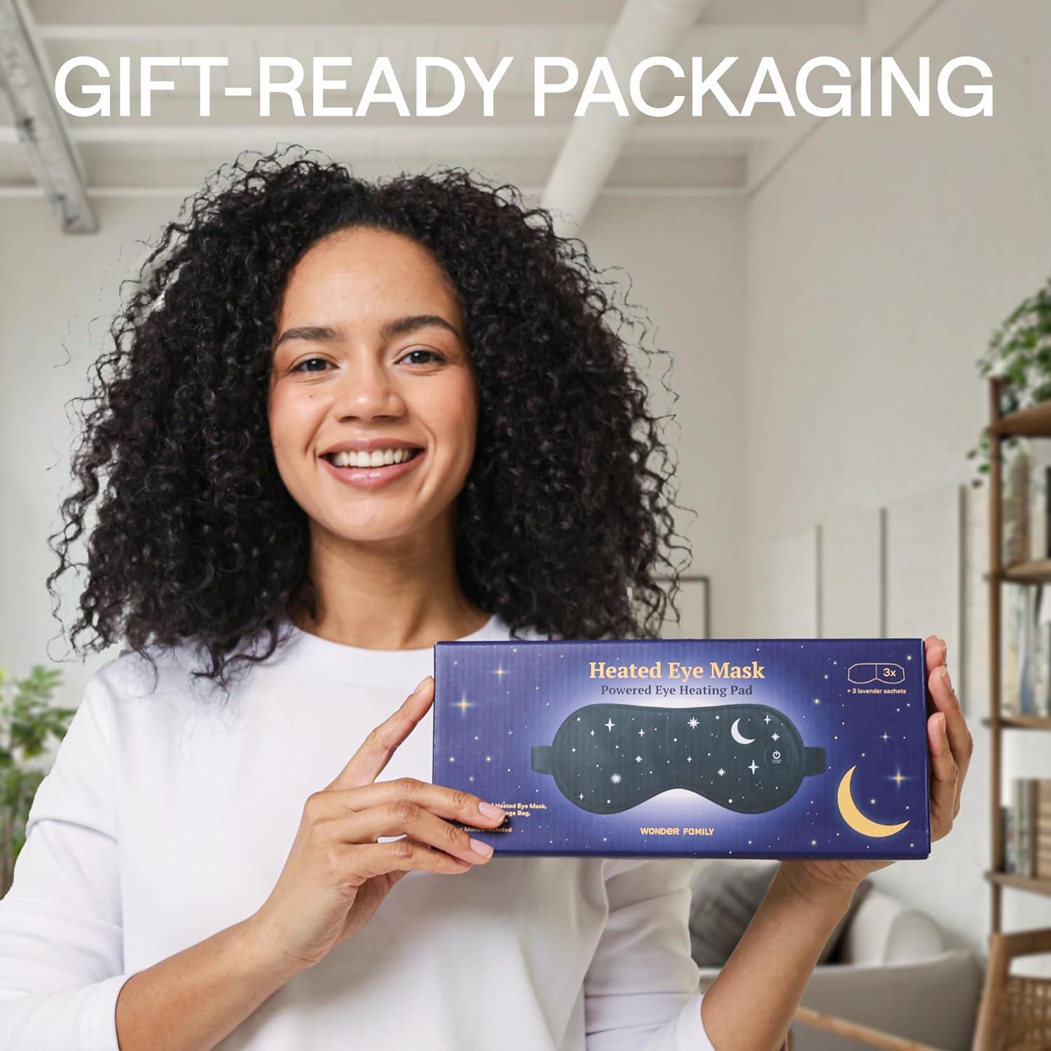 Máscara Térmica para Ojos FAMILIA MARAVILLOSA - Alivio Orzuelos y Migrañas