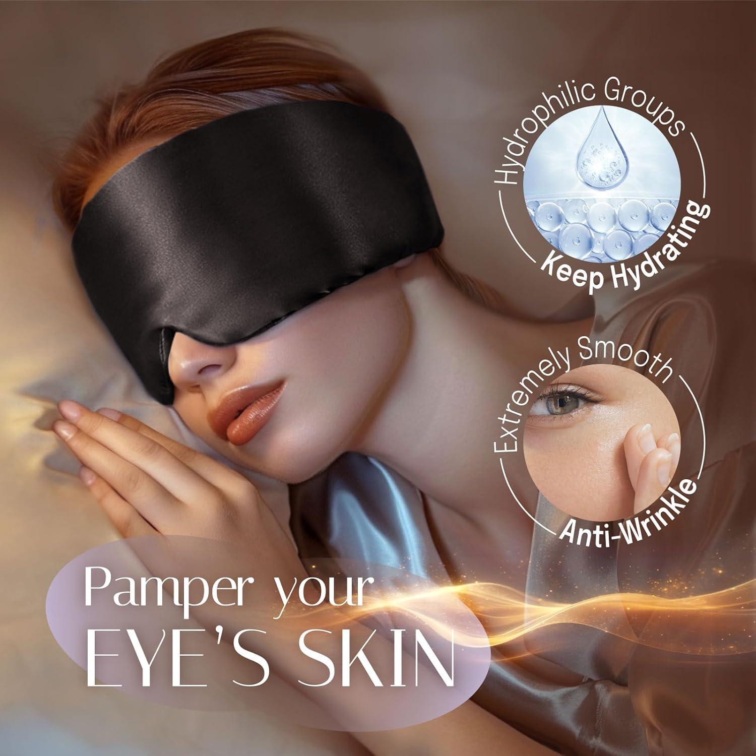 Máscara de Sueño de Seda OLESILK Grande Anti Arrugas