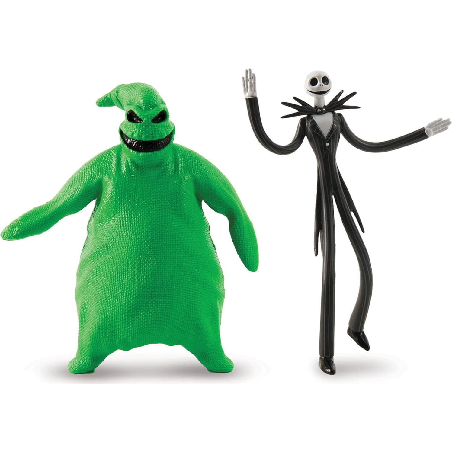 Figuras de Acción TCG Toys FleXfigs - Pesadilla Antes de Navidad - 4 Personajes