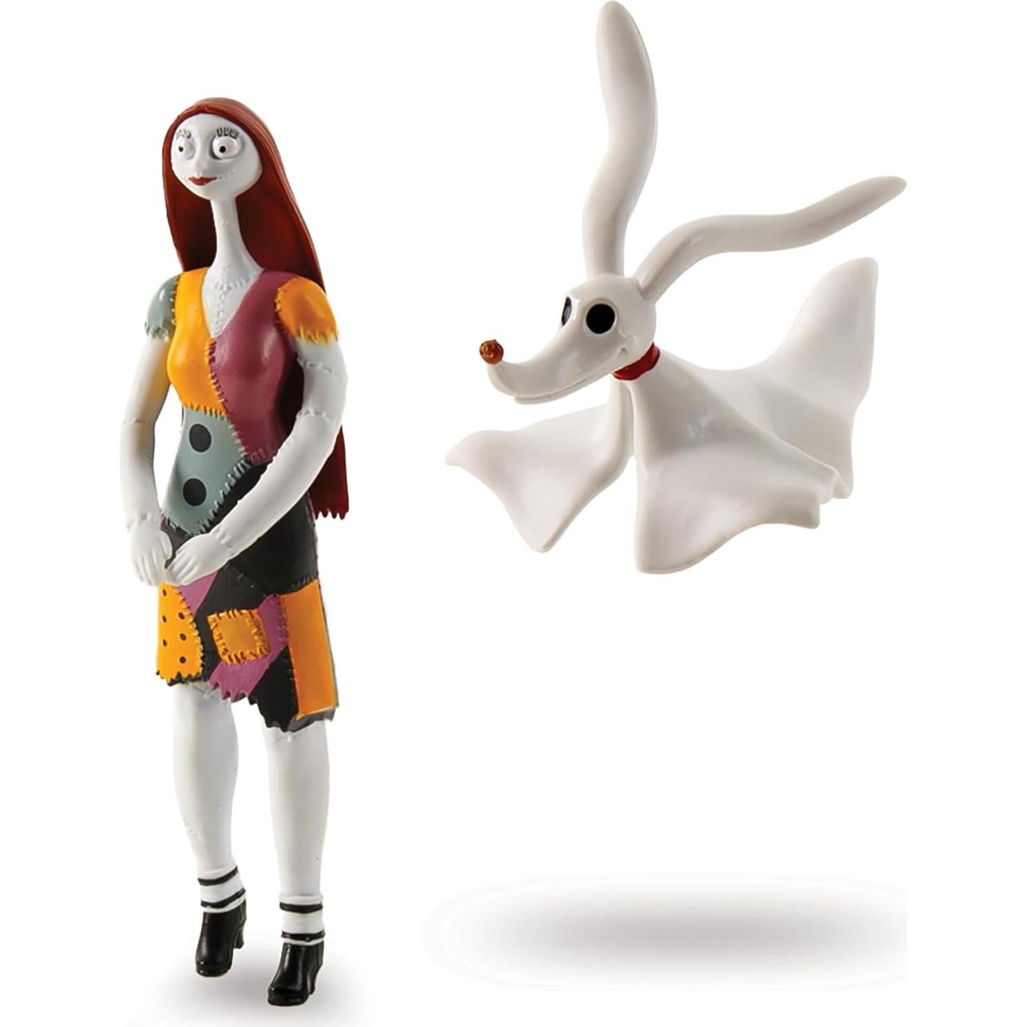 Figuras de Acción TCG Toys FleXfigs - Pesadilla Antes de Navidad - 4 Personajes