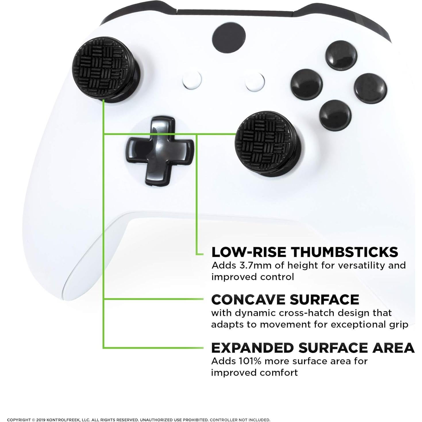 KontrolFreek Omni Joysticks para Xbox One y Series X - Negro