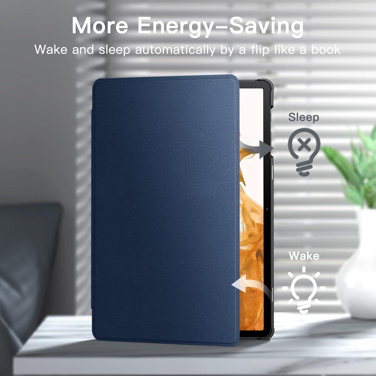 Funda JETech para Samsung Galaxy Tab S8 Plus 12.4" 2022